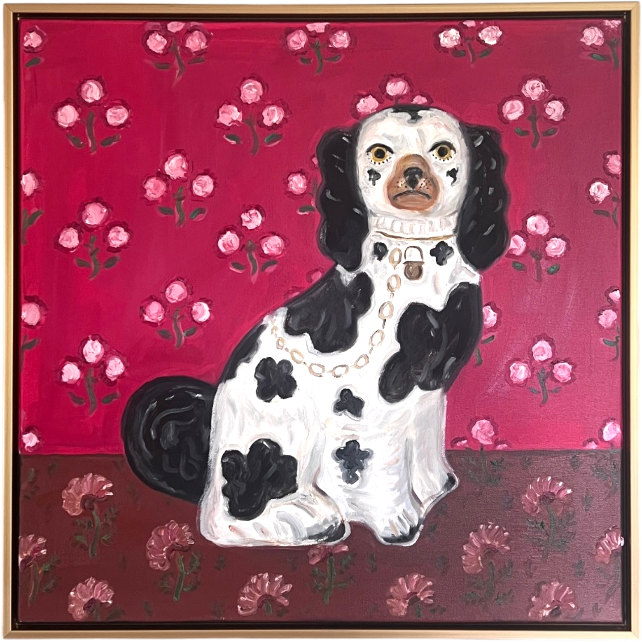 STAFFORDSHIRE DOG PAINTINGS