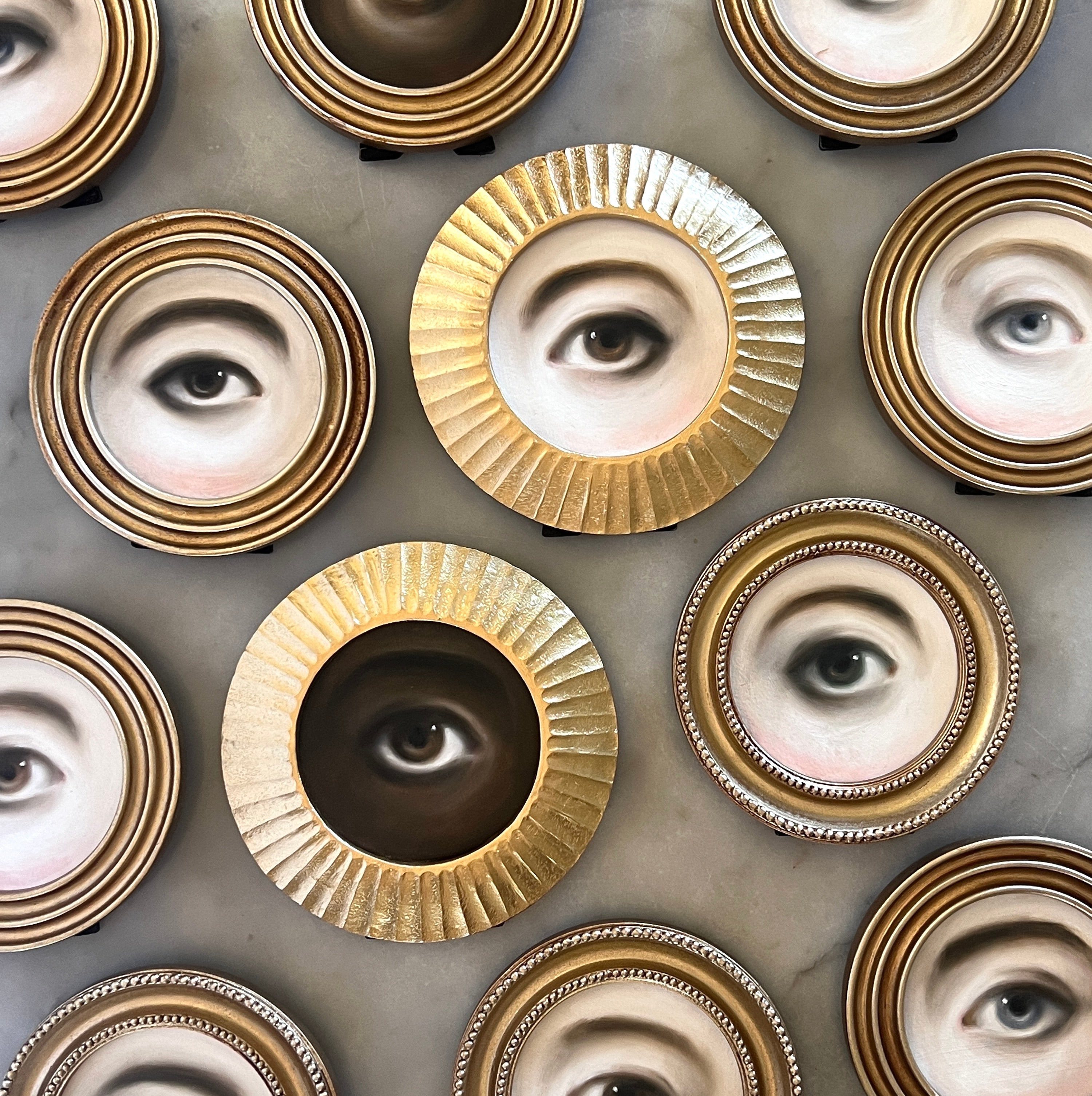 LOVER'S EYES IN FRAMES