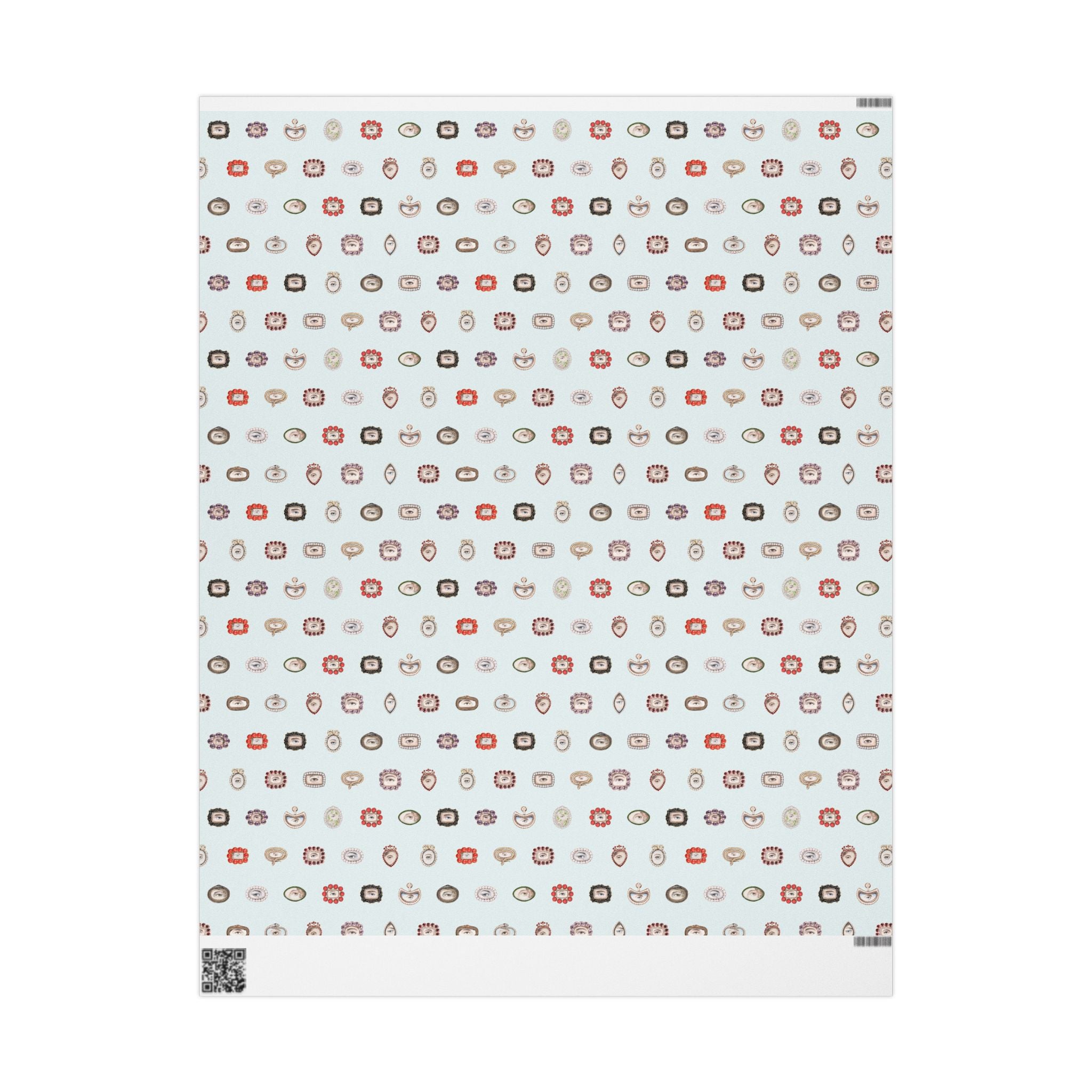 Lover's Eye Wrapping Paper (Robin's Egg Blue)