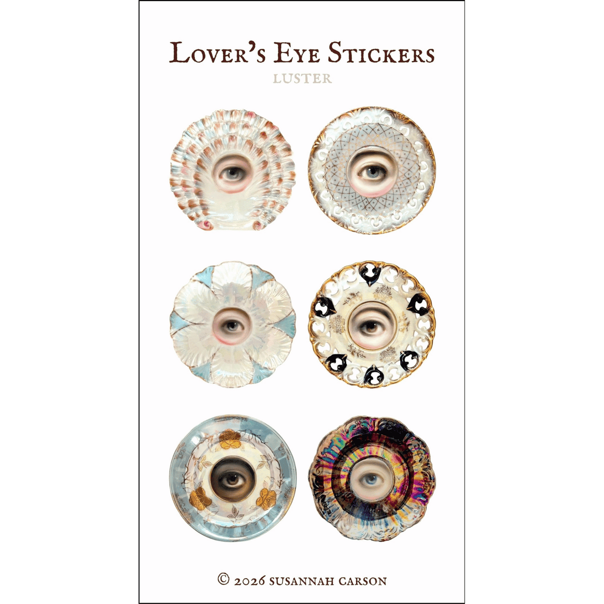 Lover's Eye Sticker Sheet: Luster