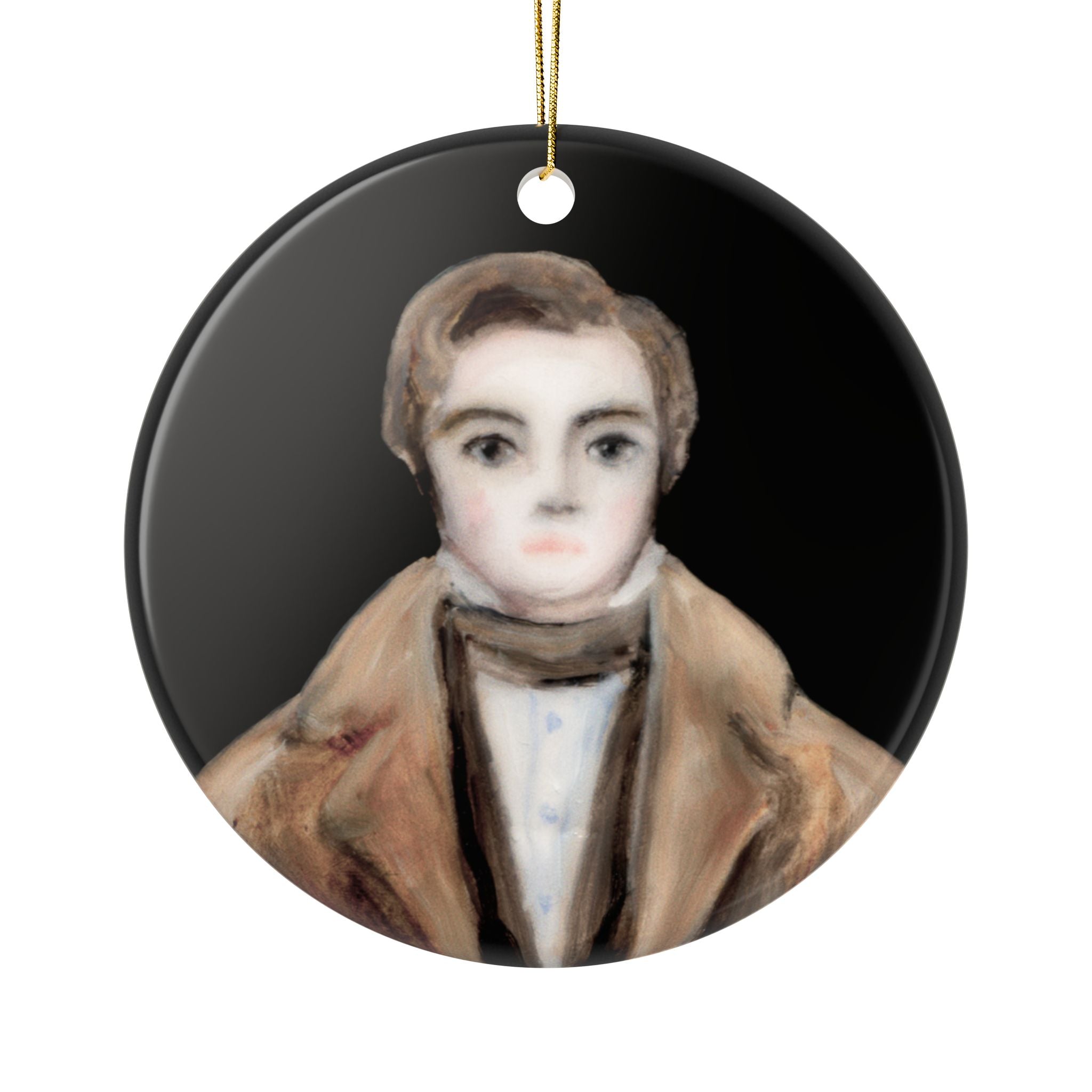 Mr. Rochester Ceramic Ornament