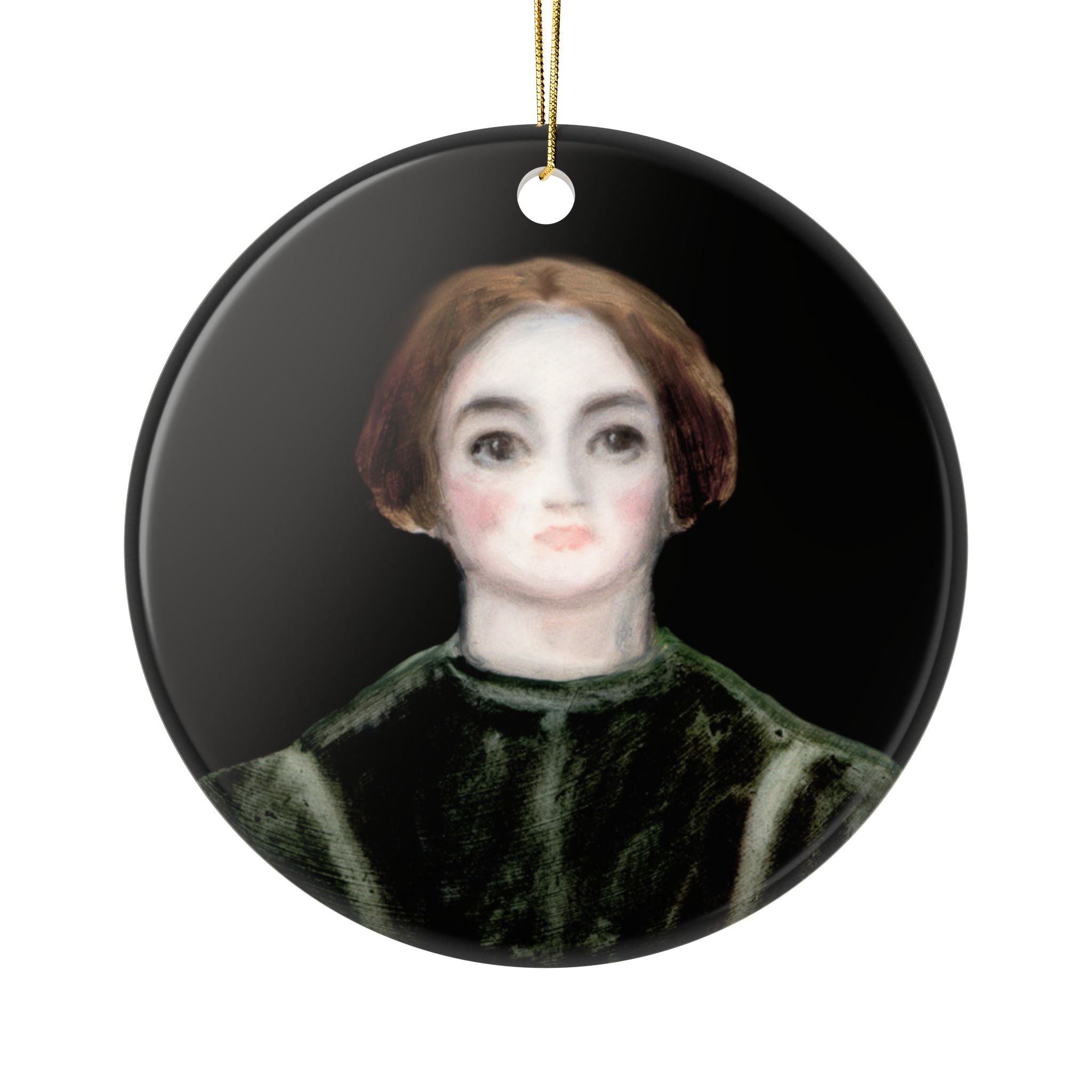 Jane Eyre Ceramic Ornament