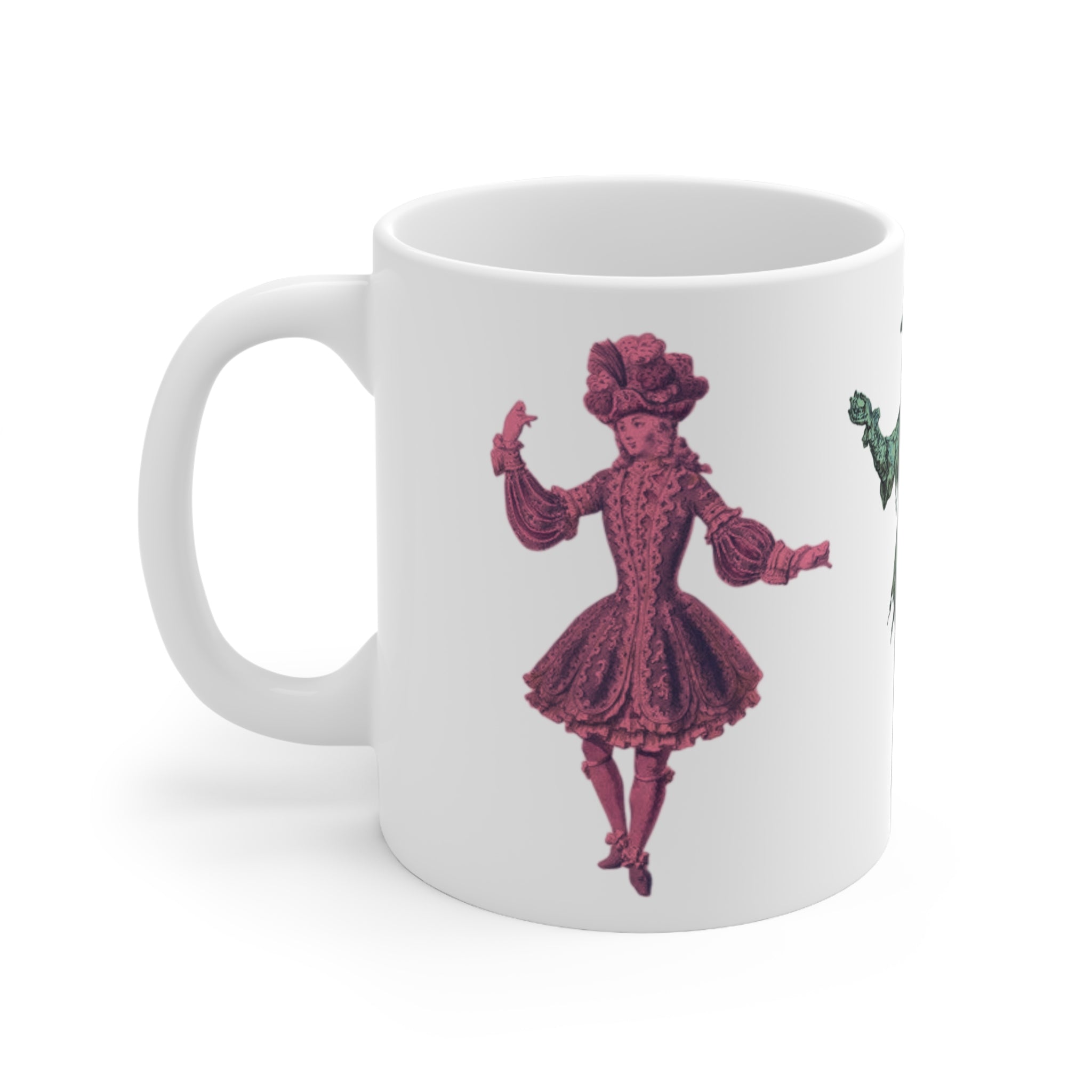 BAROQUE BALLET DANCERS MUG