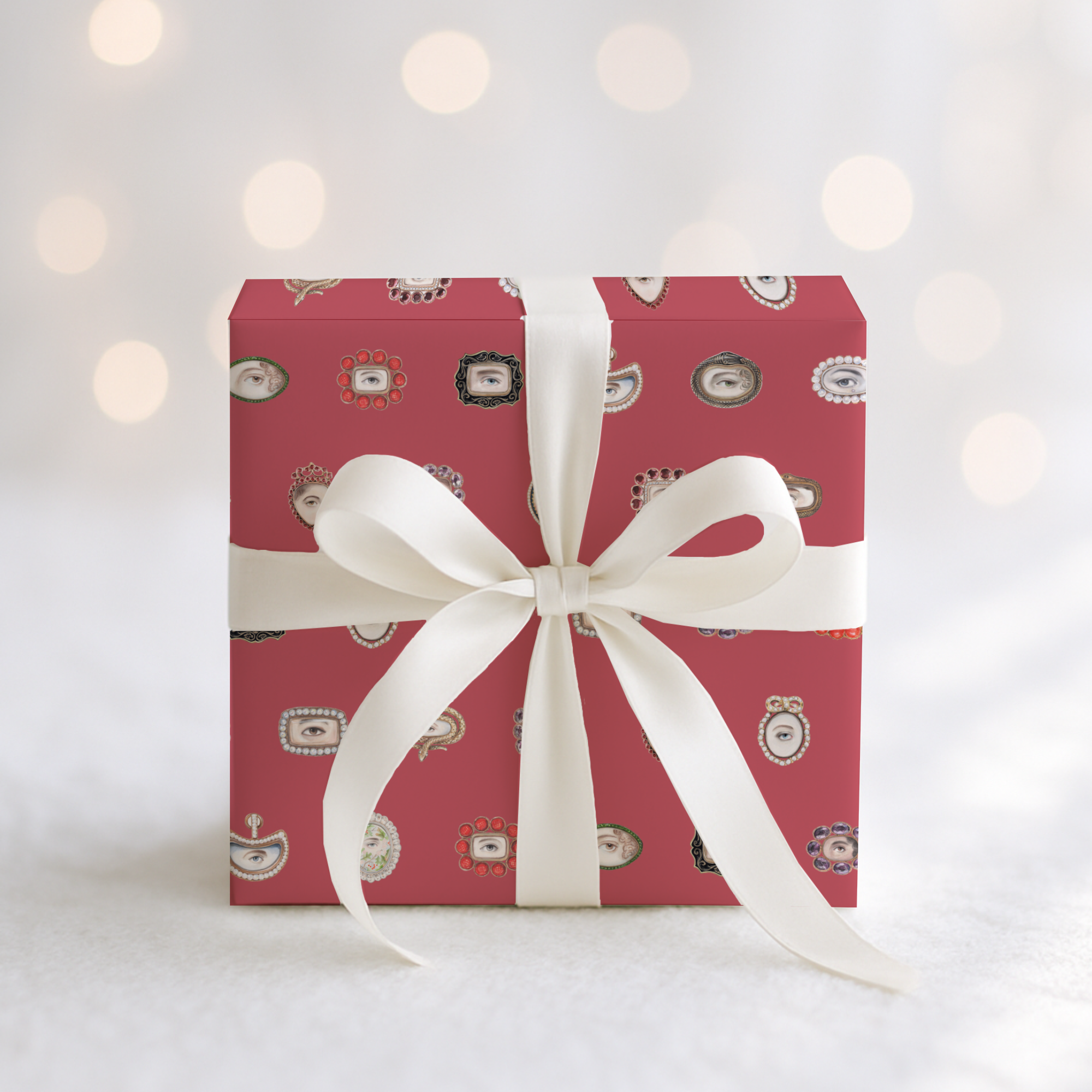 Lover's Eye Wrapping Paper (Raspberry)