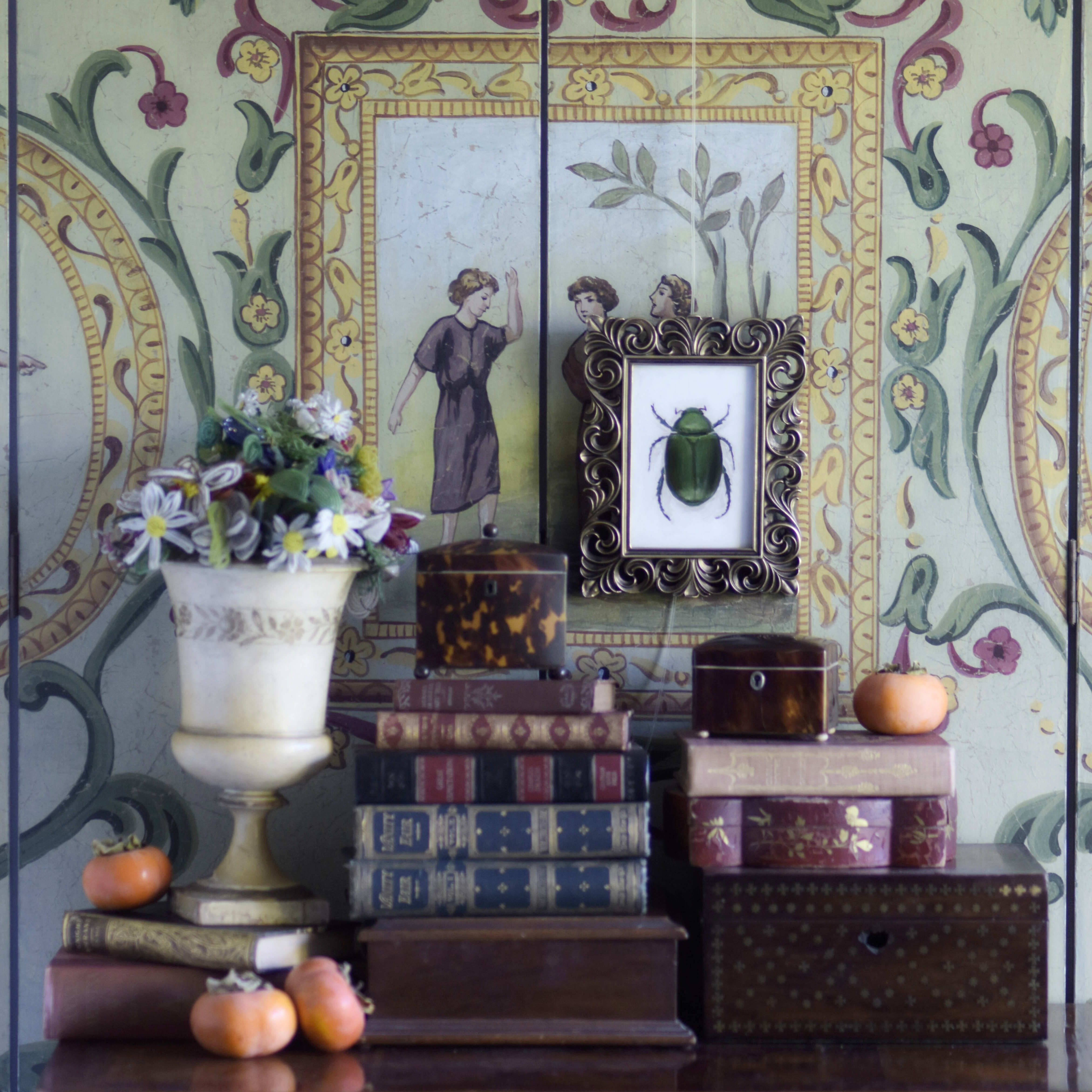 No. 3045 Anomala Albopilosa Oil Painting