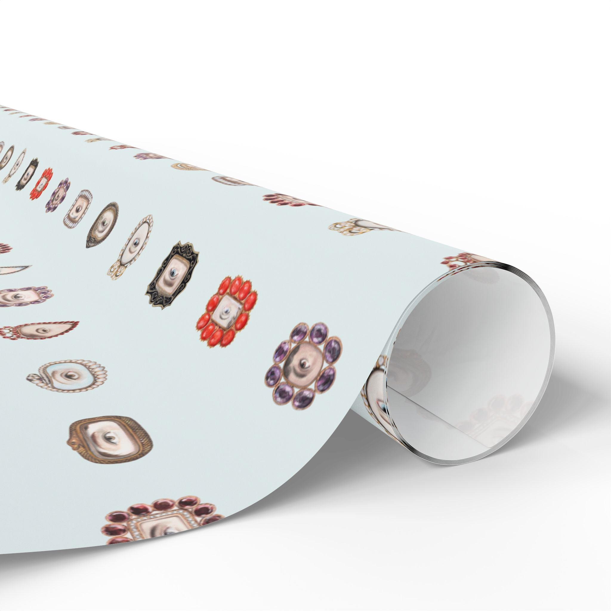 Lover's Eye Wrapping Paper (Robin's Egg Blue)