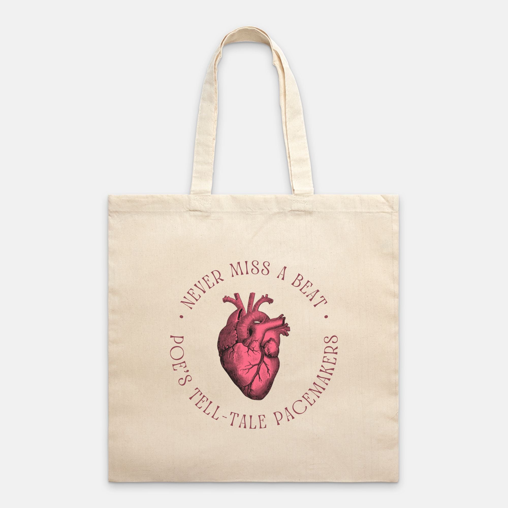 Poe’s Tell-Tale Pacemakers Tote Bag