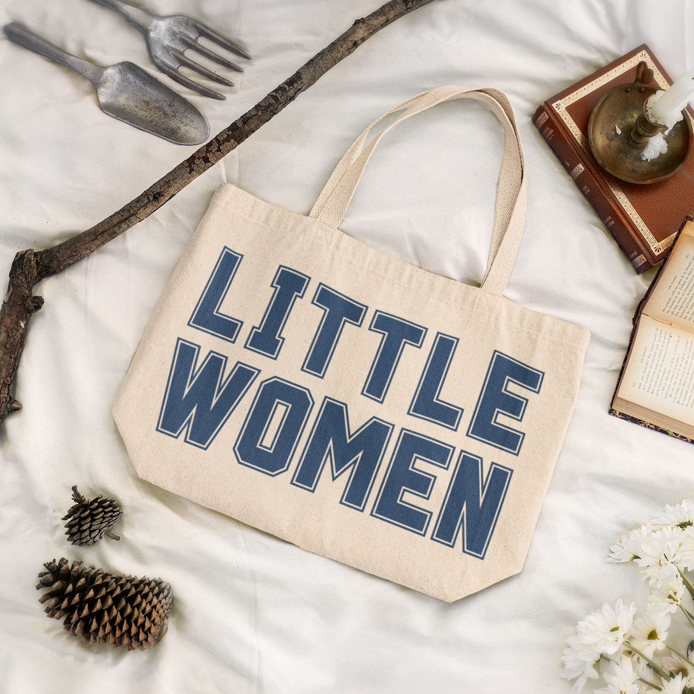 Louisa May Alcott "Little Women" Oversized Tote