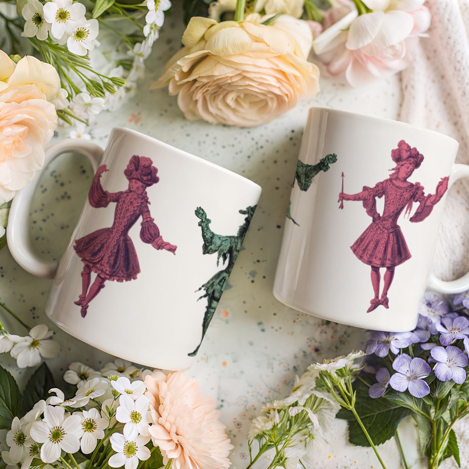 BAROQUE BALLET DANCERS MUG