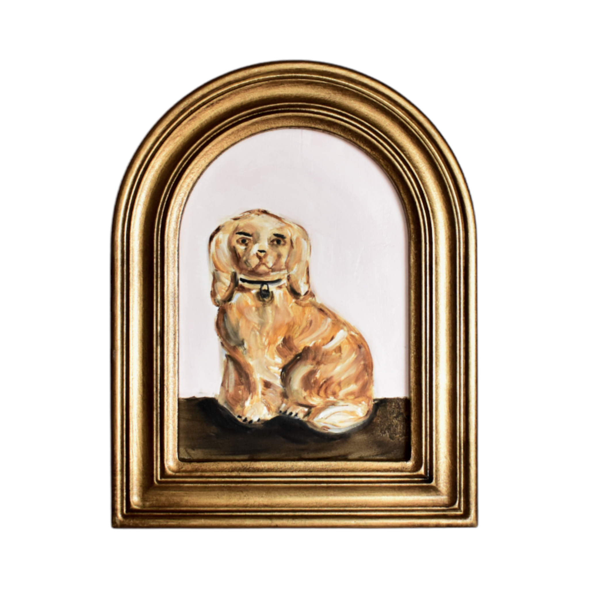 Theodore & Theobald the Treacle Staffordshire Spaniels Portraits