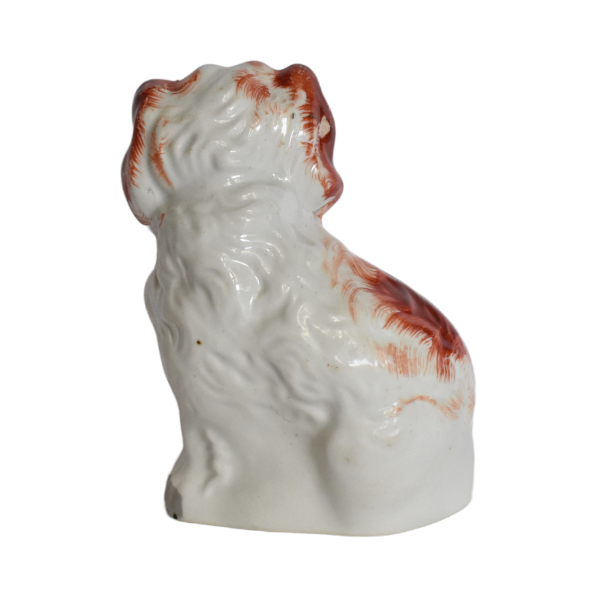 No. 1019 Thomas the Red & White Staffordshire Spaniel and His Portrait