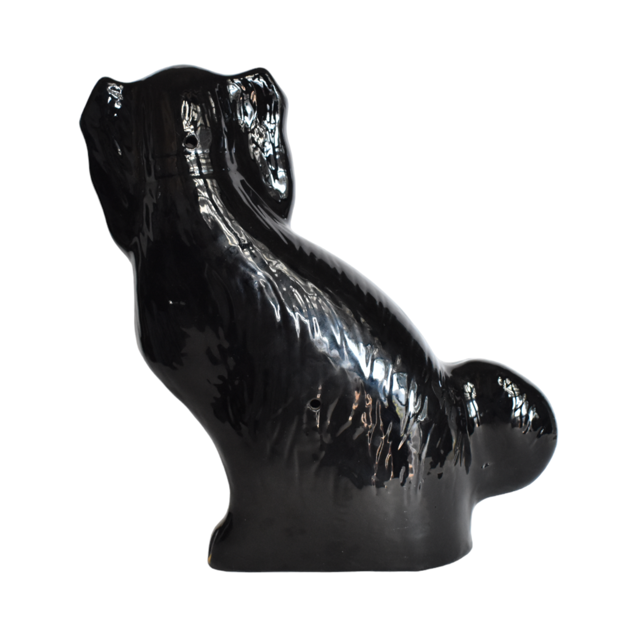 No. 1014 Othello the Jackfield Staffordshire Spaniel and His Portrait