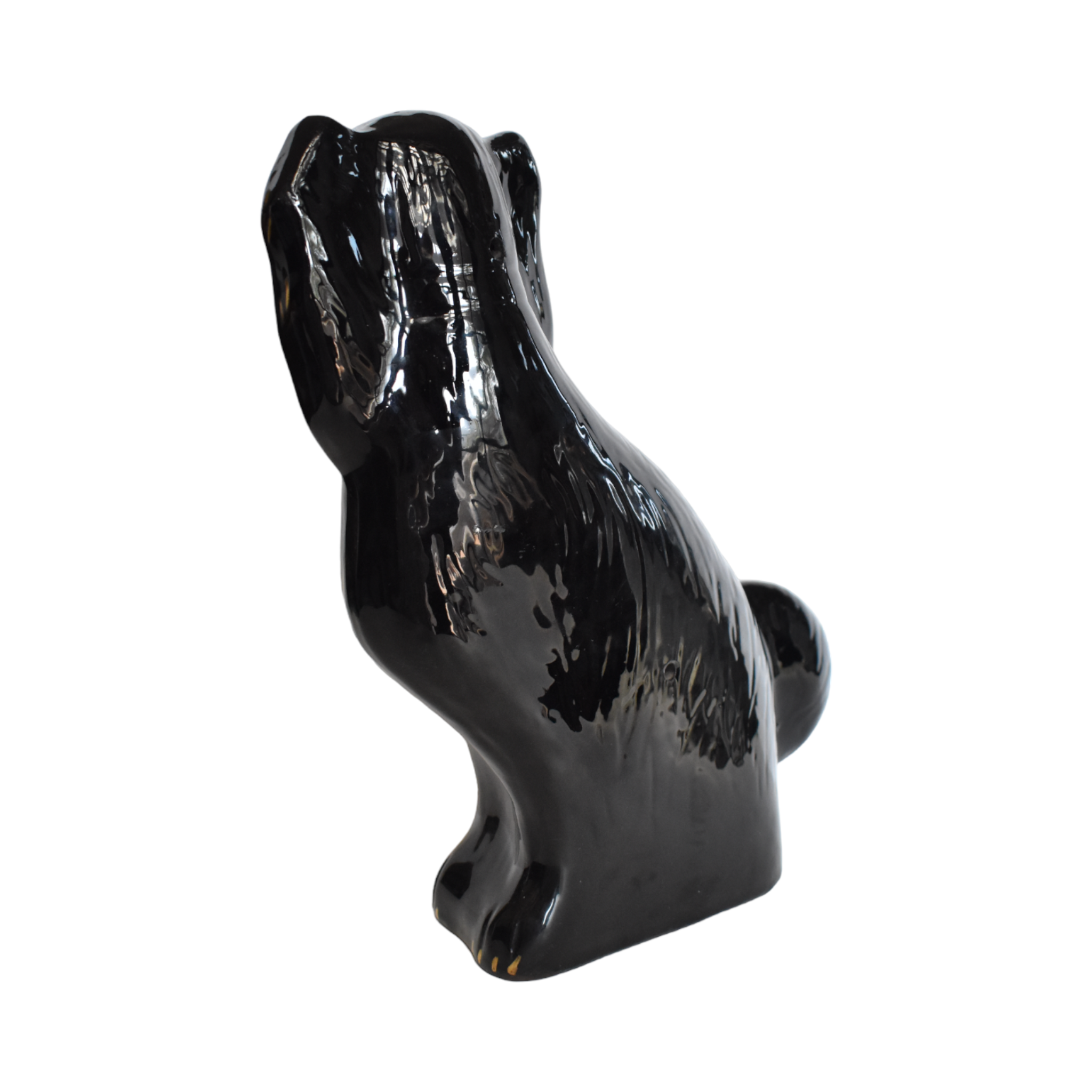 No. 1014 Othello the Jackfield Staffordshire Spaniel and His Portrait