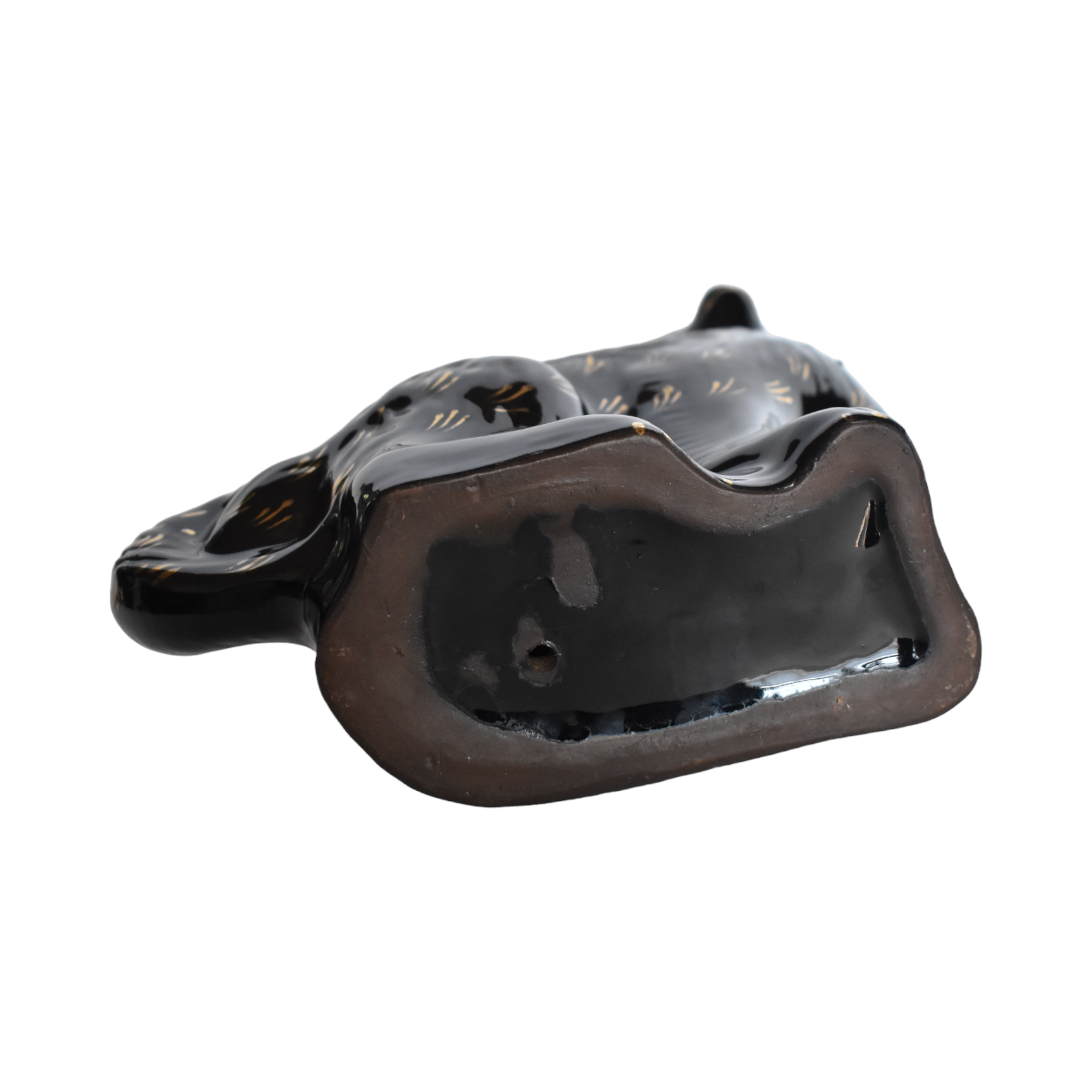 No. 1014 Othello the Jackfield Staffordshire Spaniel and His Portrait