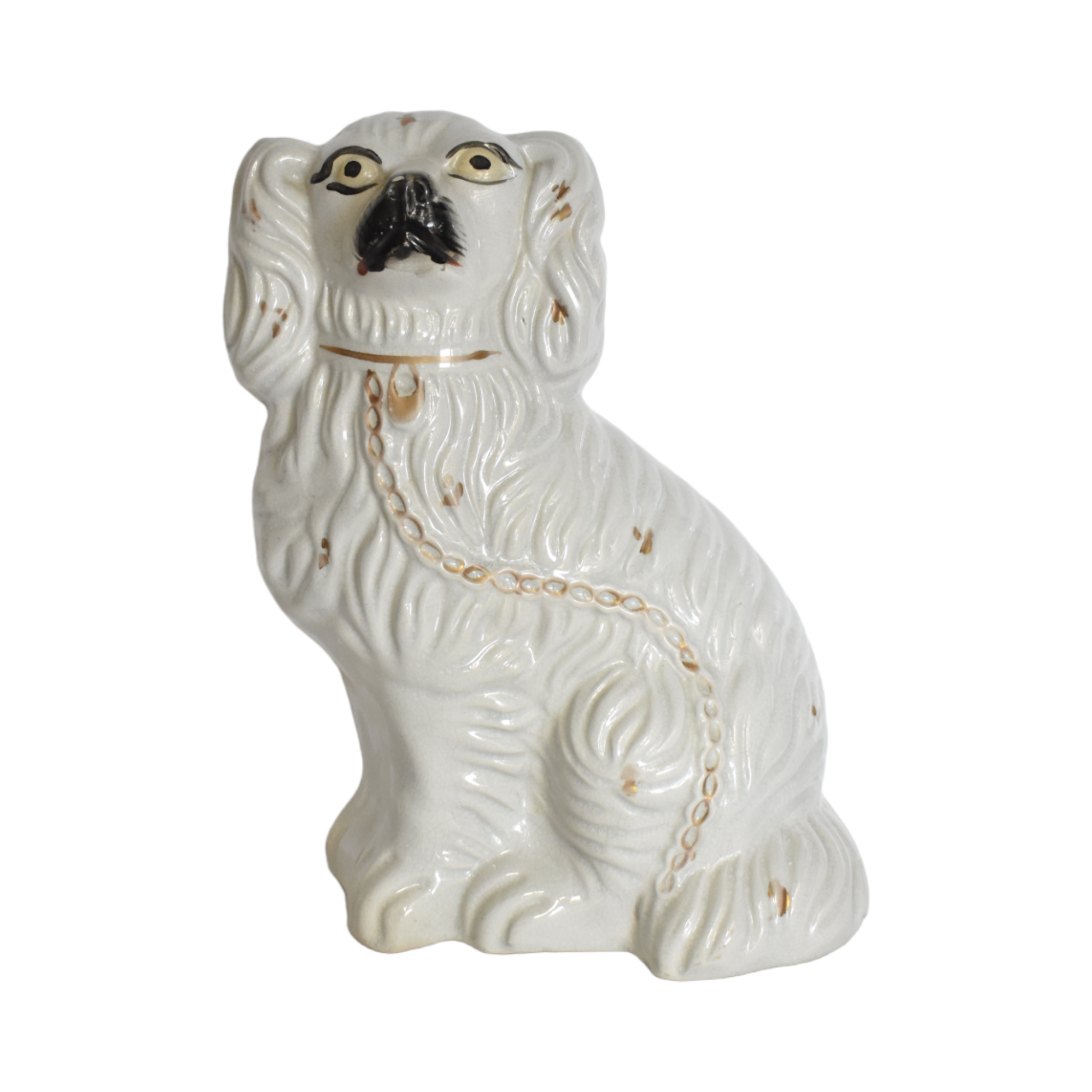 No. 1028 Floris & Fergus the White Staffordshire Spaniels and Their Portraits