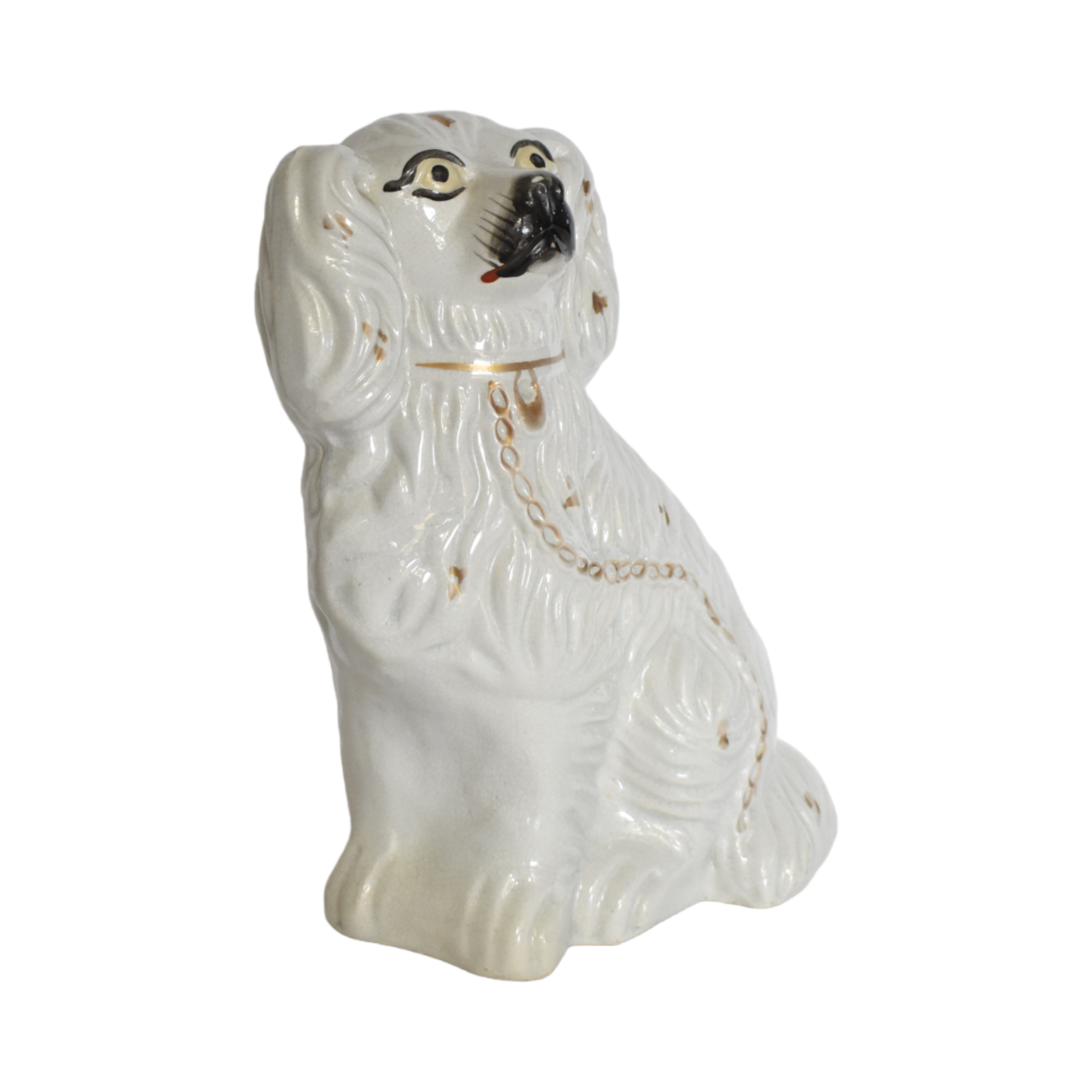 No. 1028 Floris & Fergus the White Staffordshire Spaniels and Their Portraits