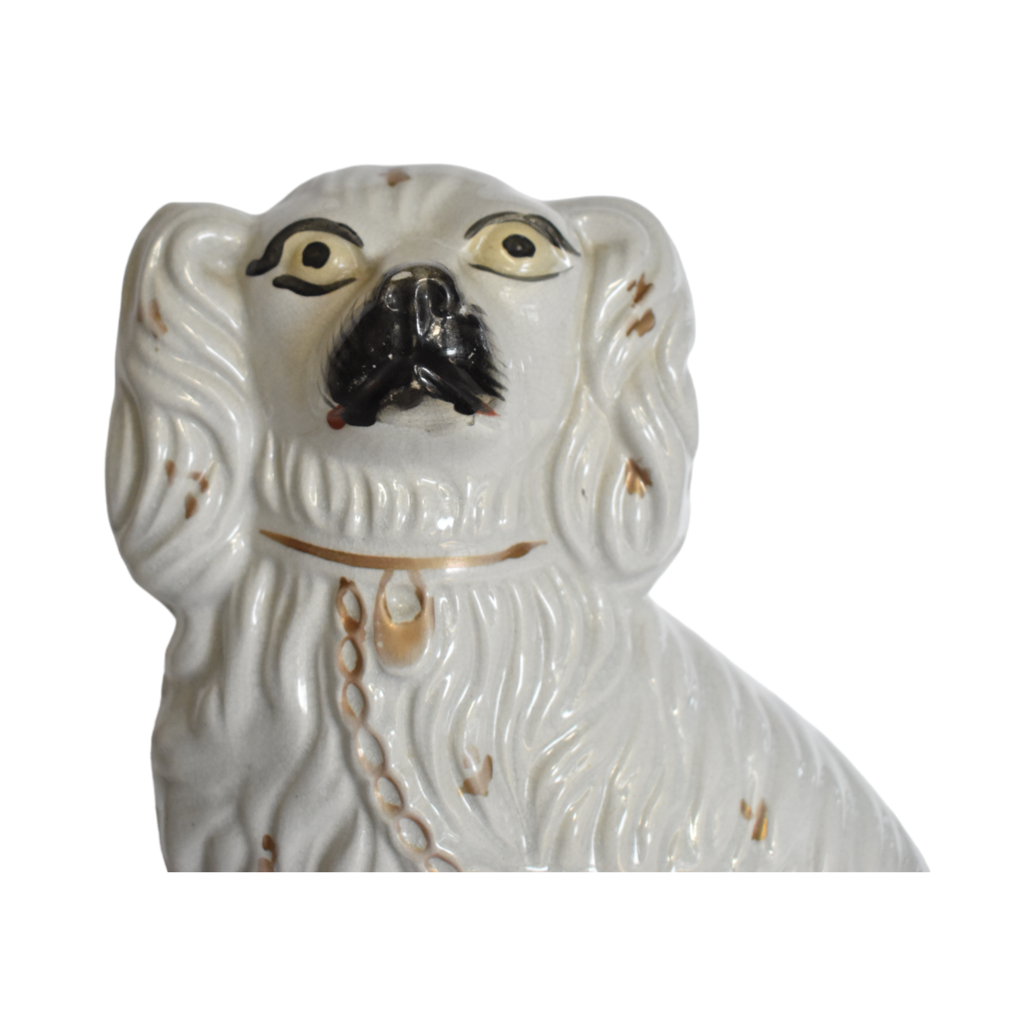 No. 1028 Floris & Fergus the White Staffordshire Spaniels and Their Portraits