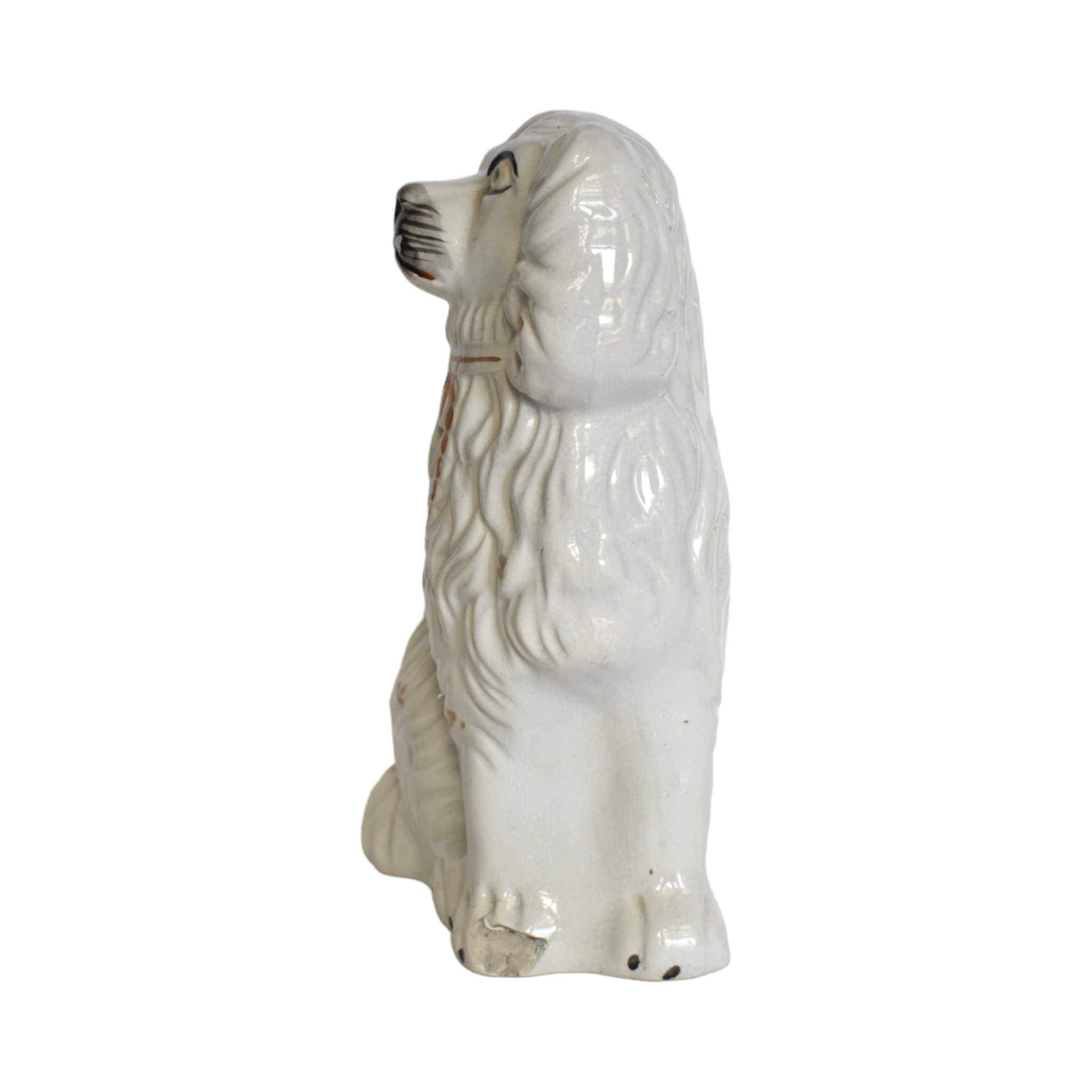 No. 1028 Floris & Fergus the White Staffordshire Spaniels and Their Portraits