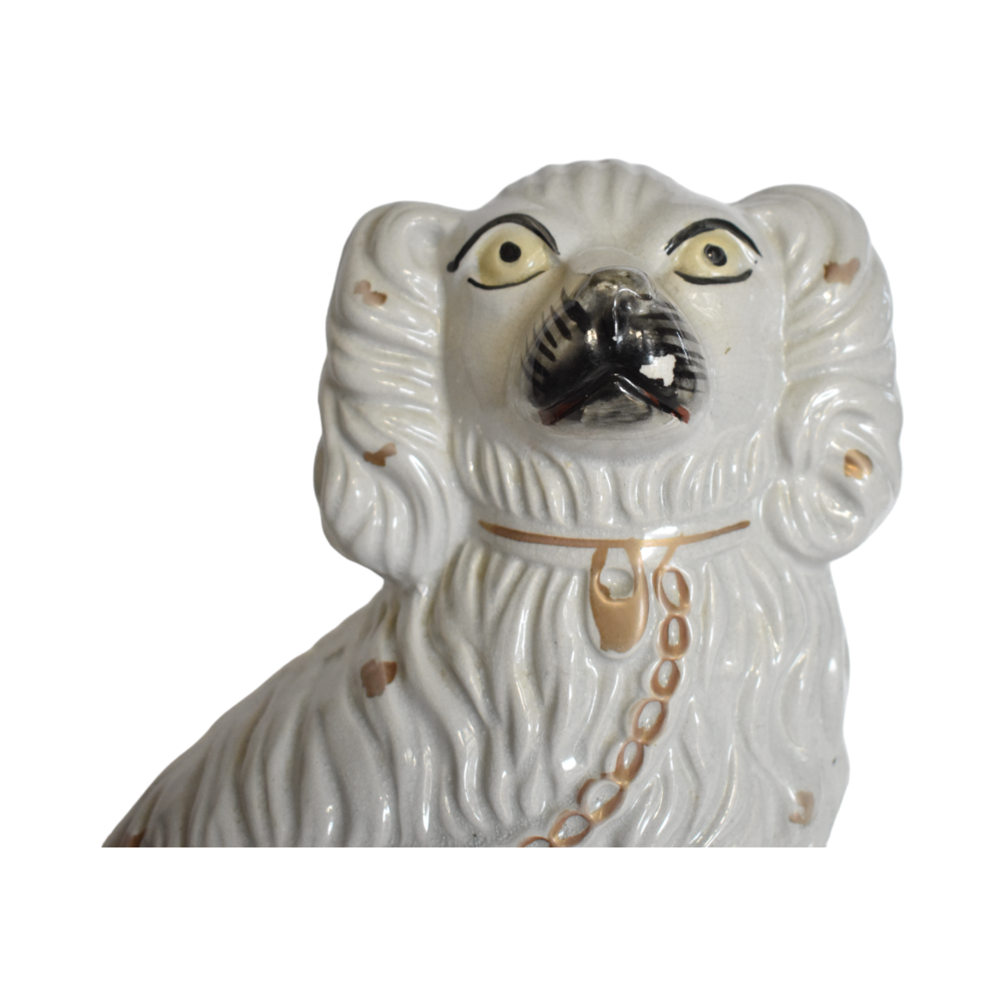 No. 1028 Floris & Fergus the White Staffordshire Spaniels and Their Portraits