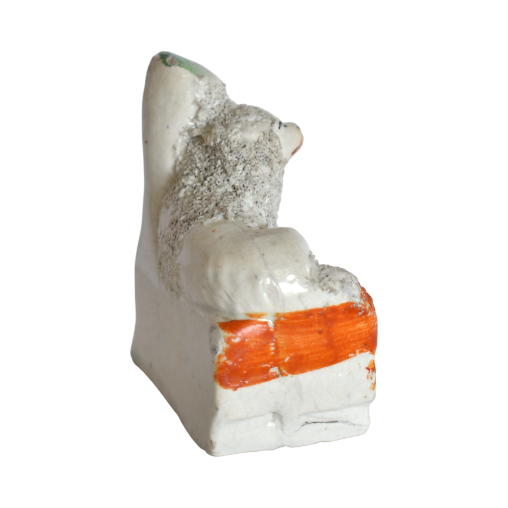 No. 1004 Fitz the Fairing Staffordshire Poodle and his Portrait