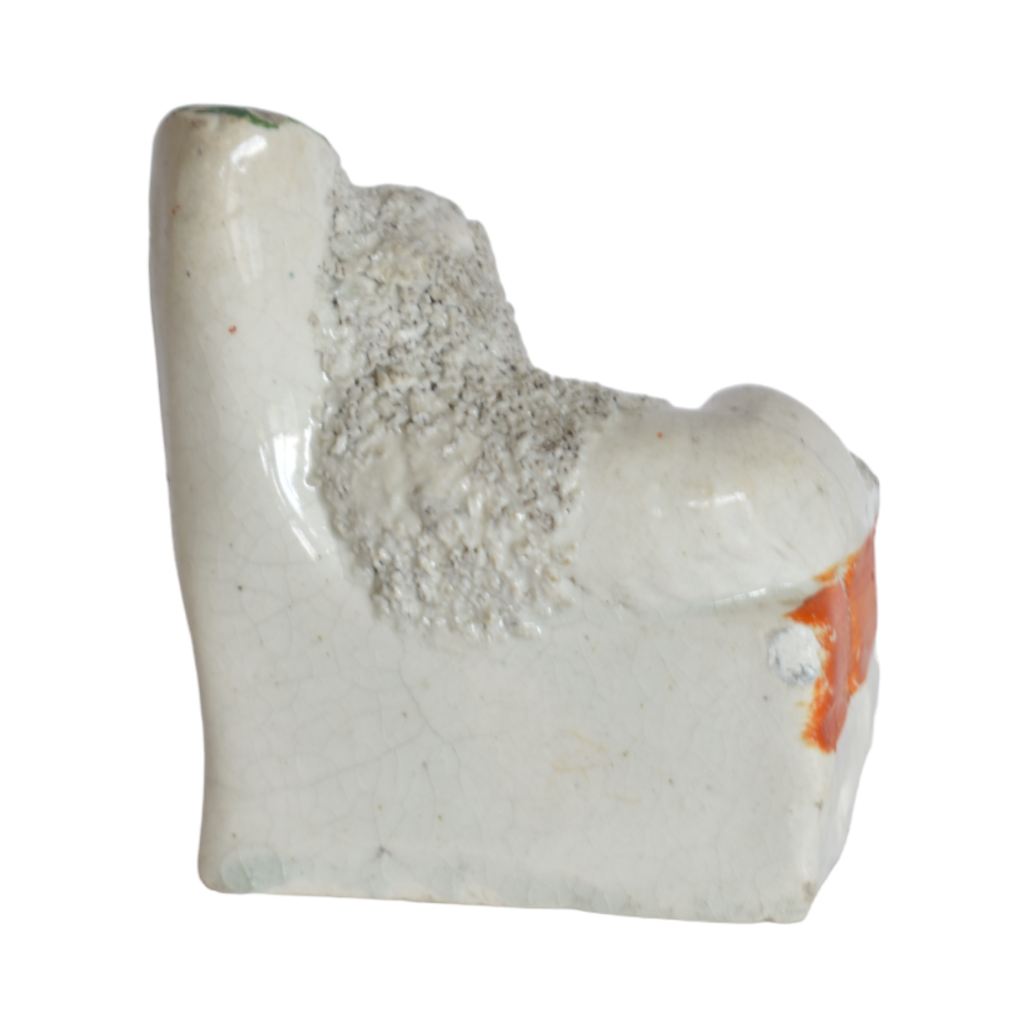 No. 1004 Fitz the Fairing Staffordshire Poodle and his Portrait