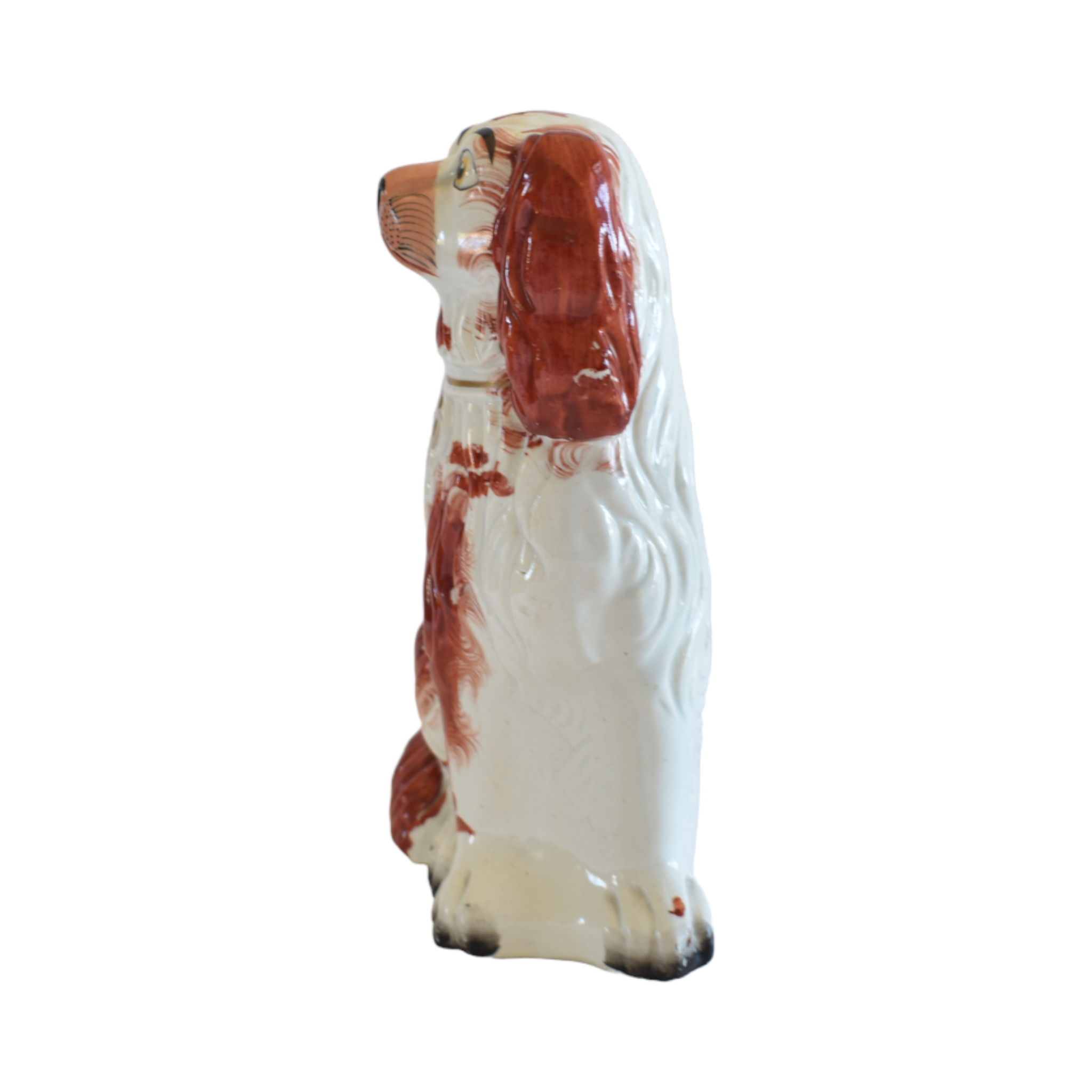 Bernadette & Bernard the Red and White Staffordshire Spaniels Portraits