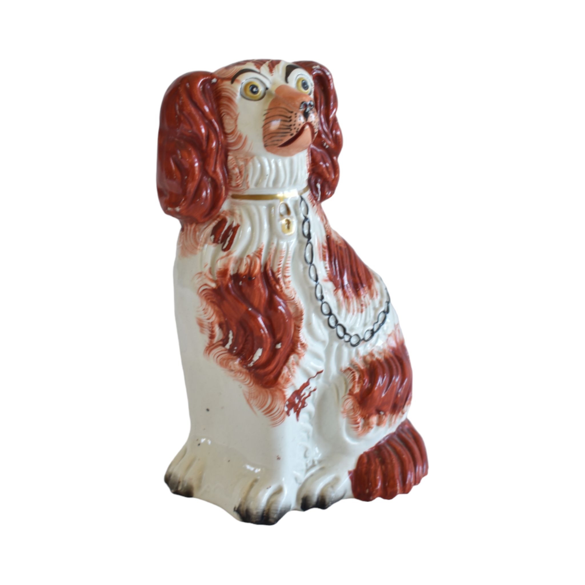 Bernadette & Bernard the Red and White Staffordshire Spaniels Portraits