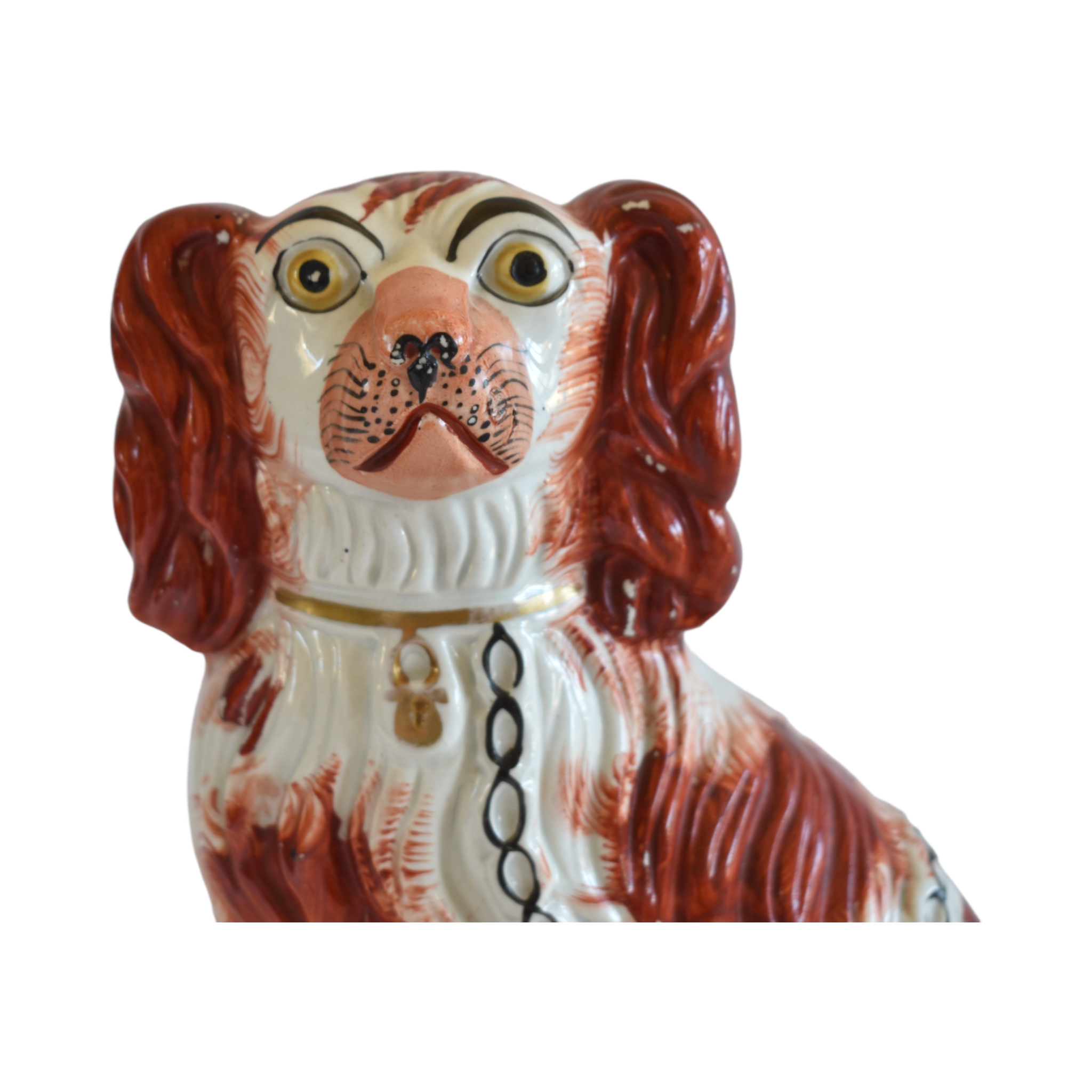 Bernadette & Bernard the Red and White Staffordshire Spaniels Portraits
