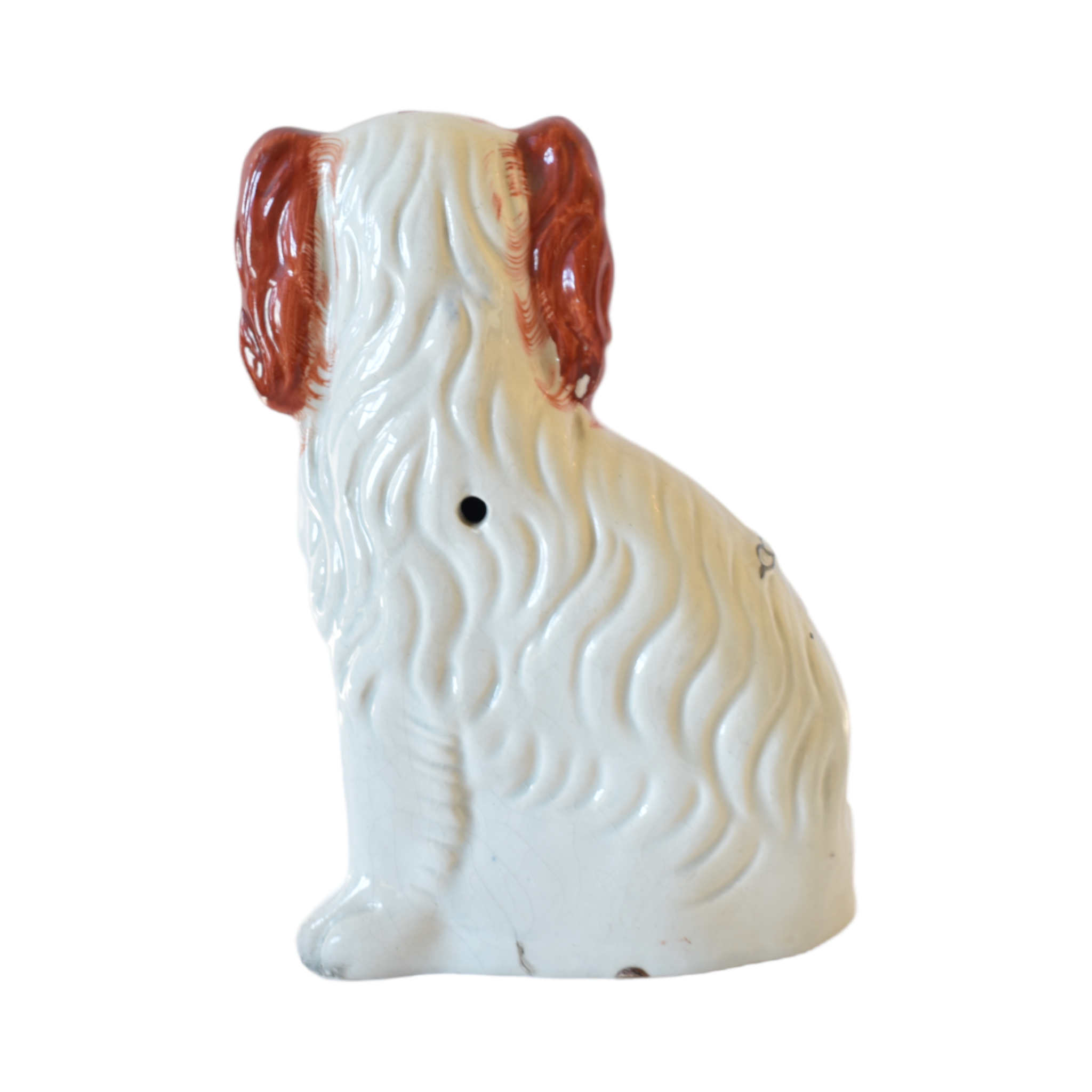 No. 1031 Crispin & Catherine the Red and White Staffordshire Spaniels & Their Portraits