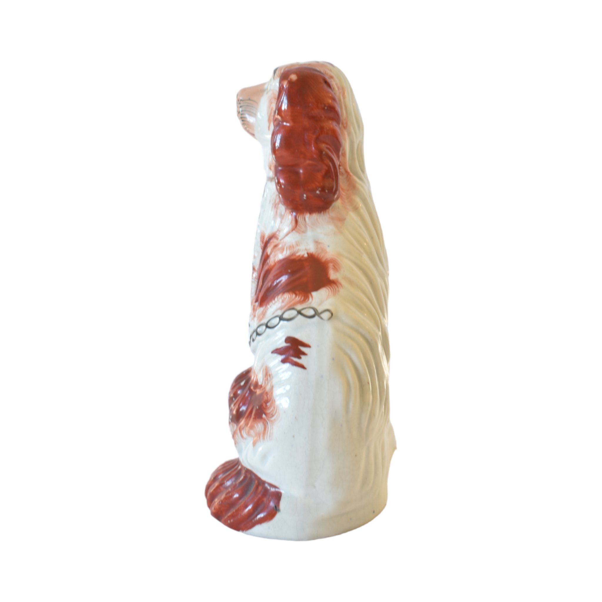 No. 1031 Crispin & Catherine the Red and White Staffordshire Spaniels & Their Portraits