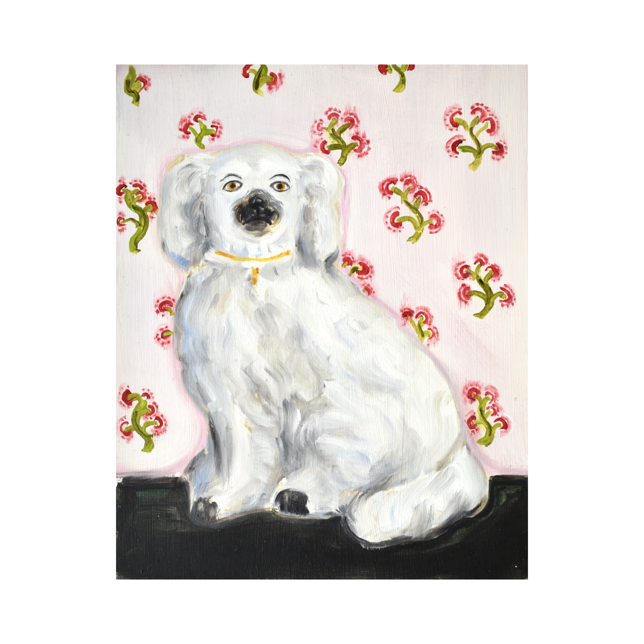 Charles the Staffordshire Spaniel Giclée Art Print (8"x10")