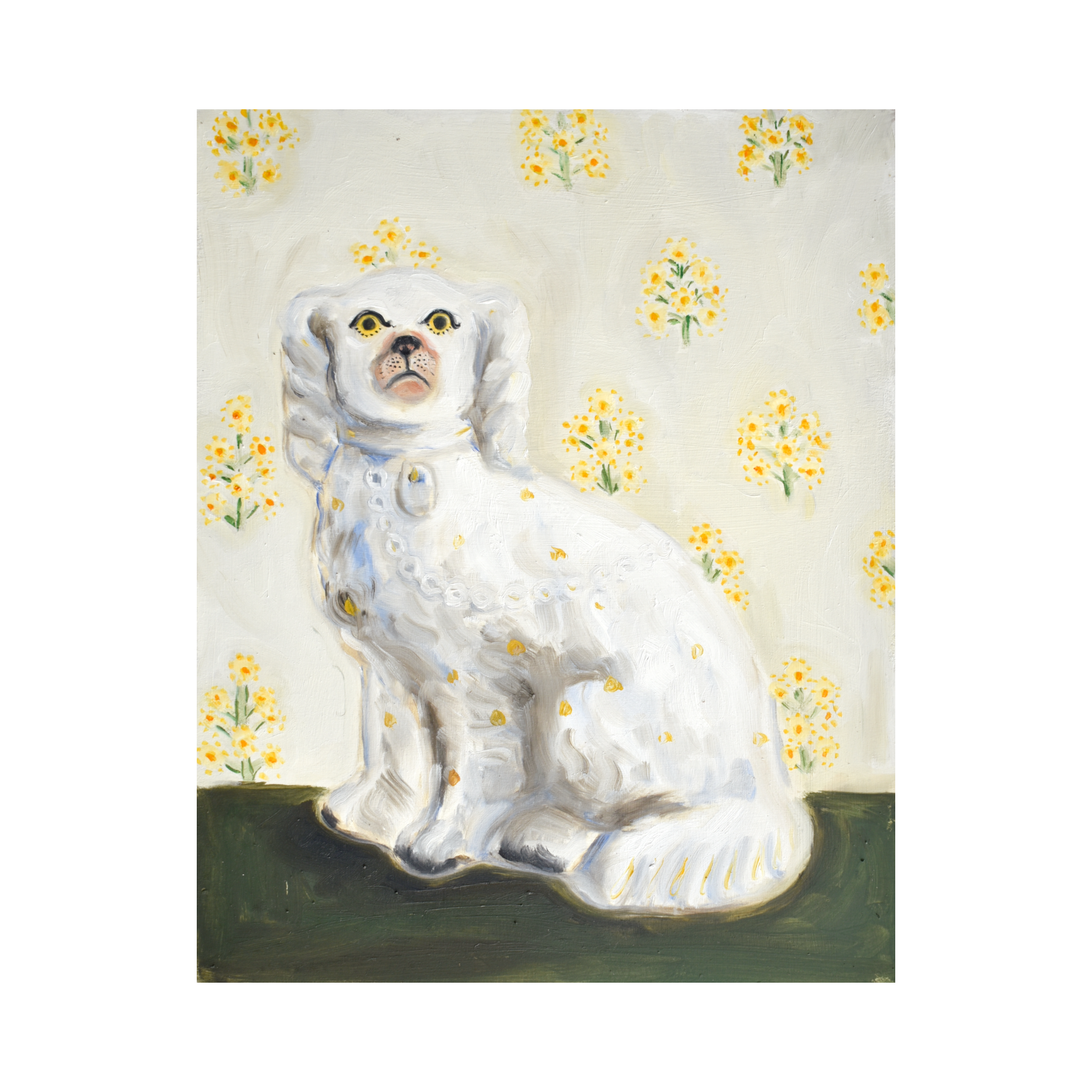 Primrose the Staffordshire Spaniel Giclée Art Print (8"x10")