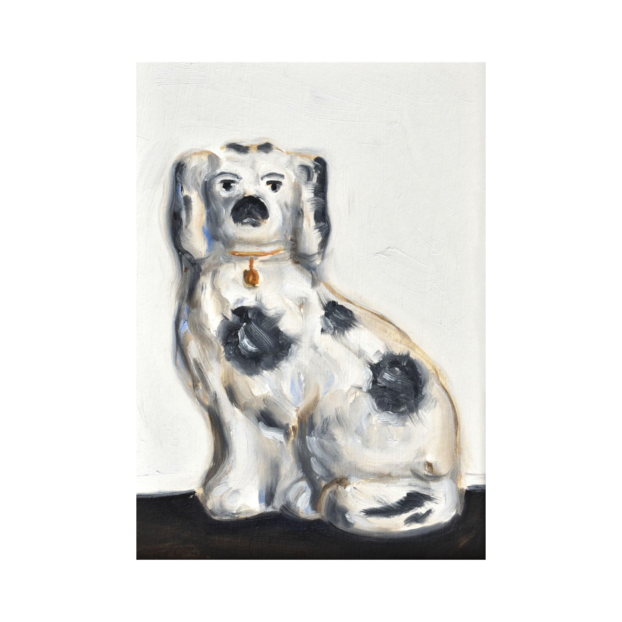 Milo the Staffordshire Spaniel Giclée Art Print (7"x10")