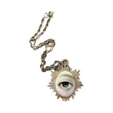"Hera" - Lover's Eye Starburst Pendant Necklace