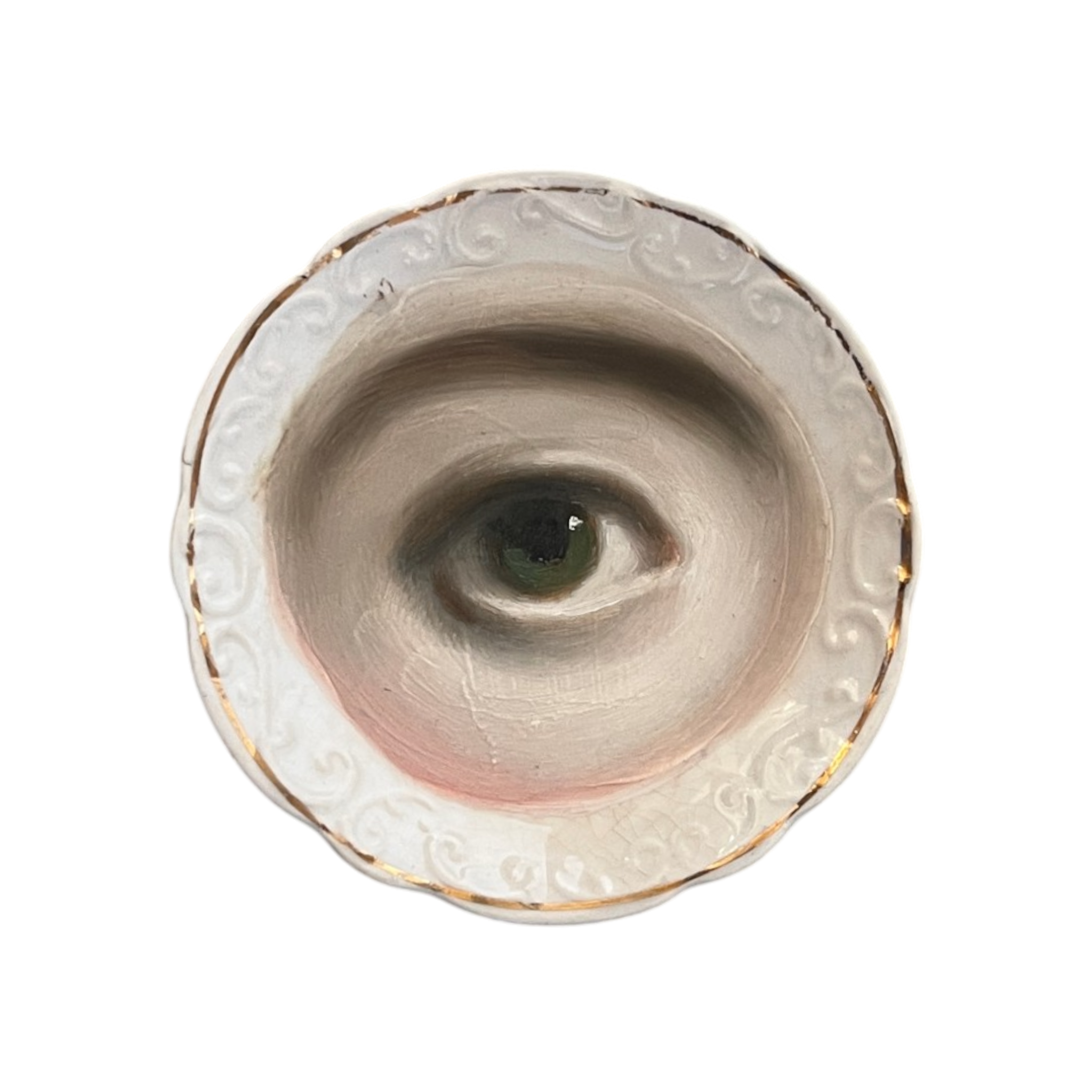 No. 3605 Miniature Lover's Eye Butter Pat Plate