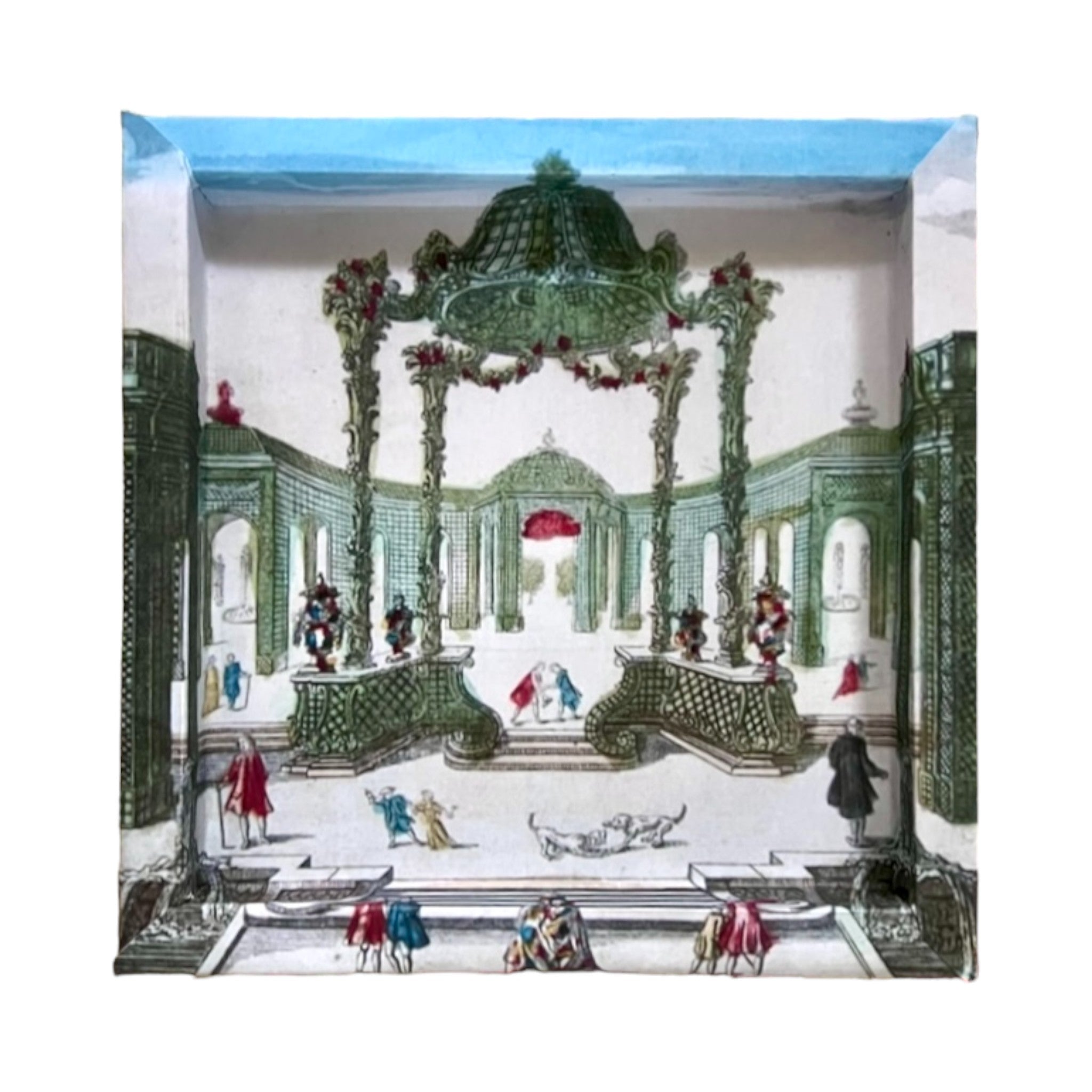 Frame No. 2 - Jardin du Roy de Dannemarck (8" for plates 4.25"-6")