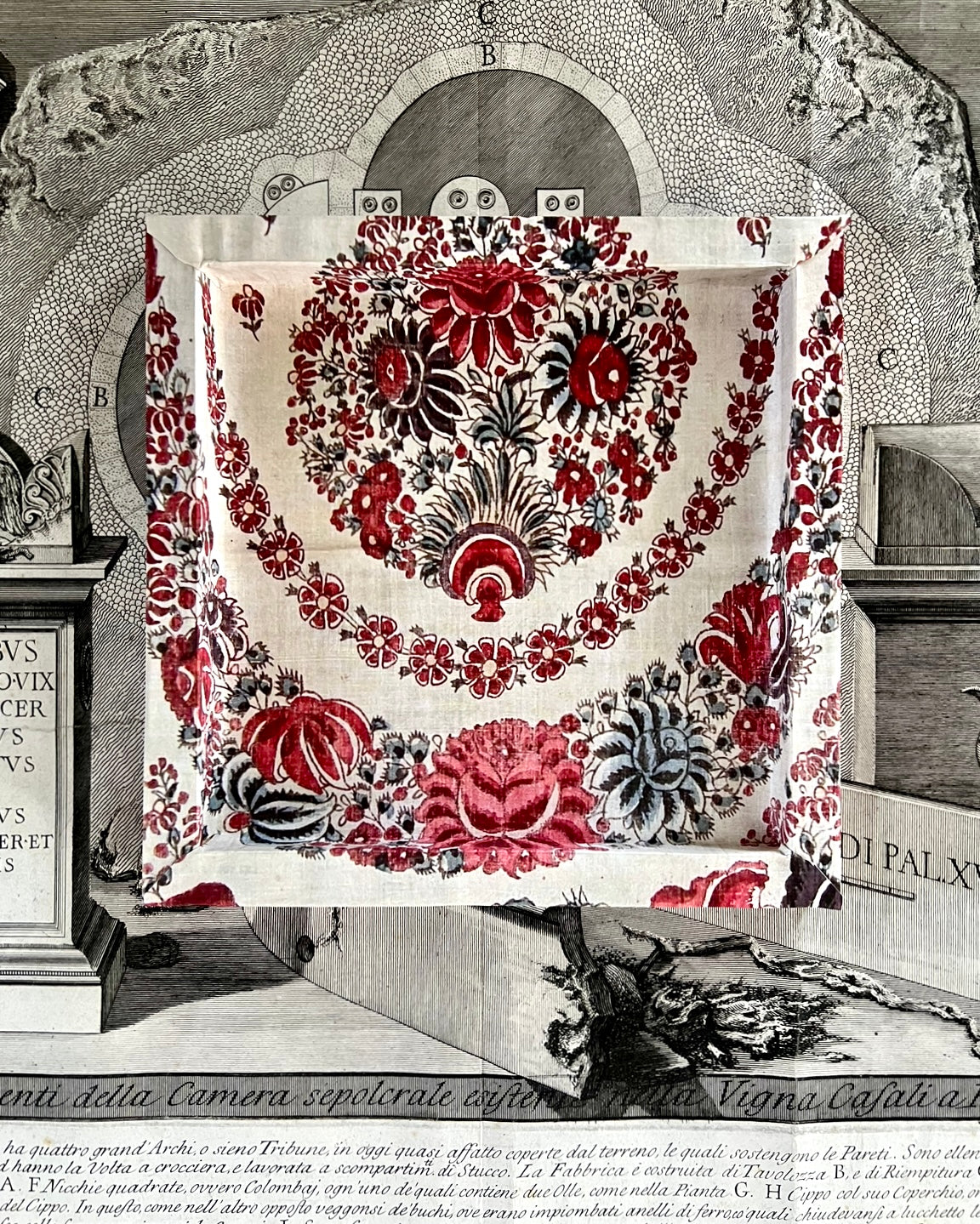 Frame No. 8 - Chintz Indien (8" for plates 4.25"-6")