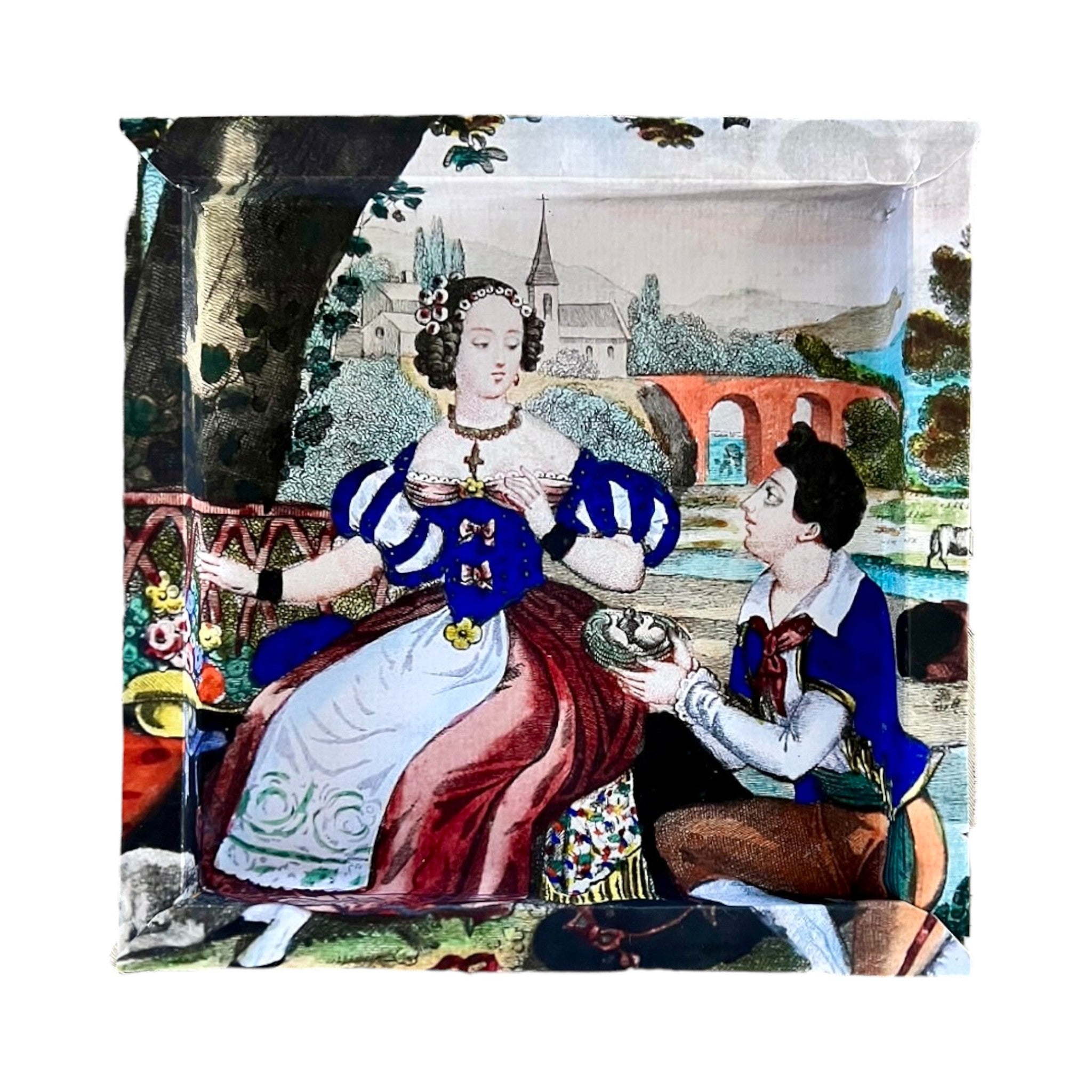 Frame No. 6 - Estelle et Nemorin 2 (8" for plates 4.25"-6")