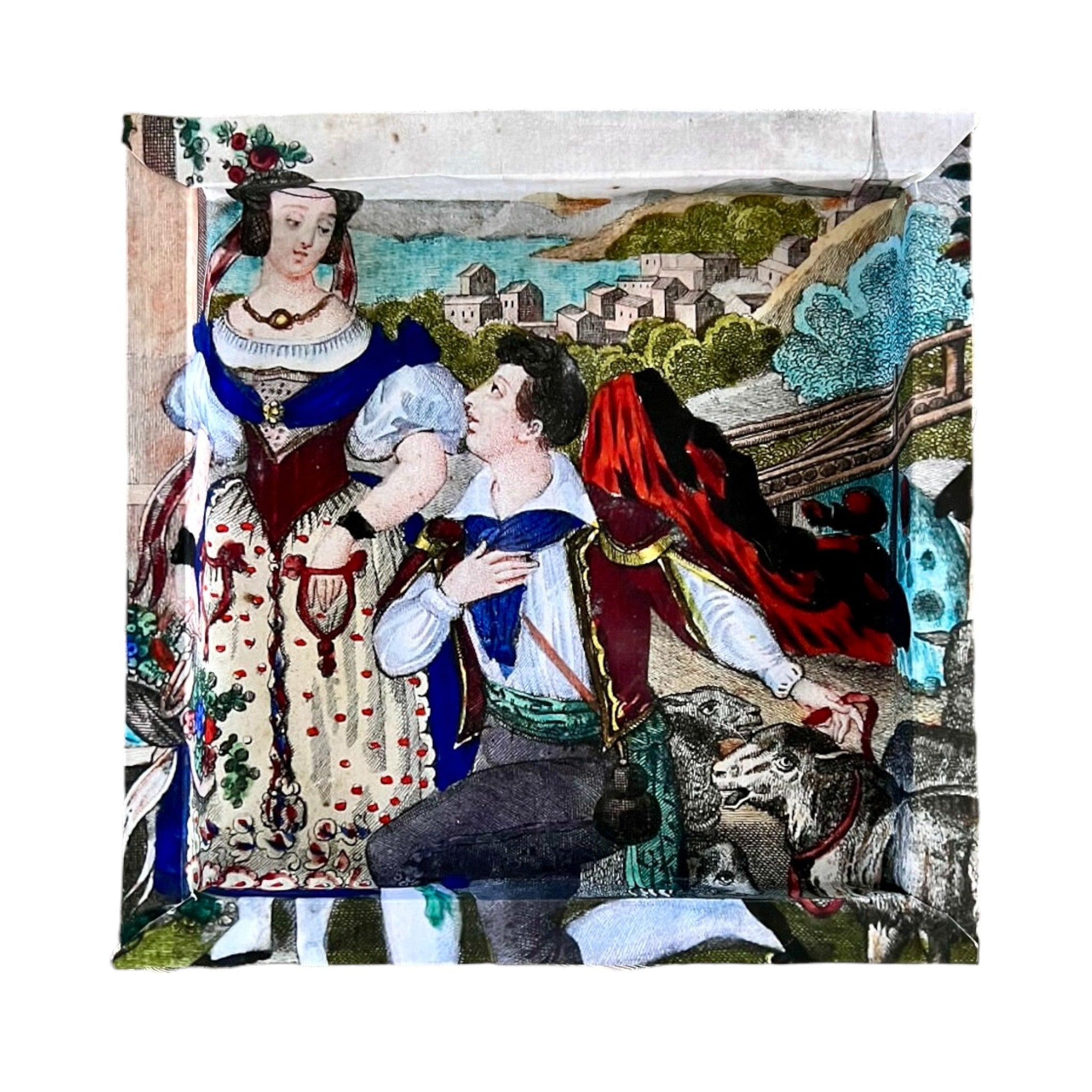 Frame No. 5 - Estelle et Nemorin 1 (8" for plates 4.25"-6")