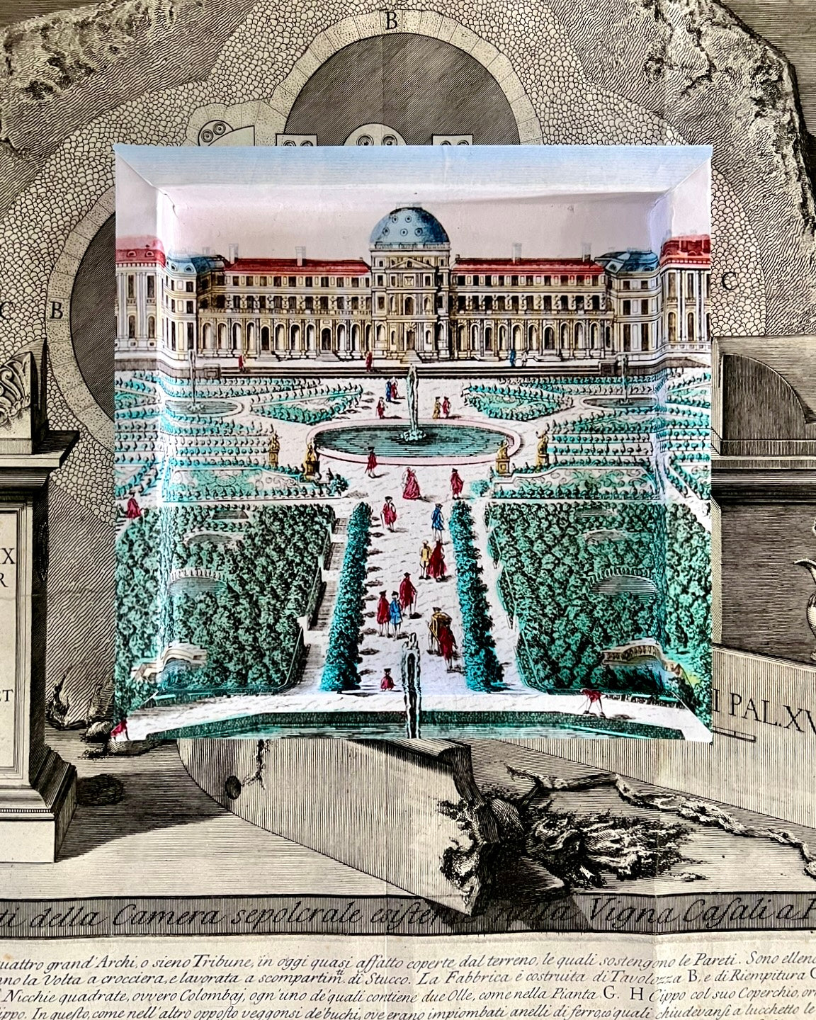 Frame No. 3 - Jardin des Thuilleries (8" for plates 4.25"-6")