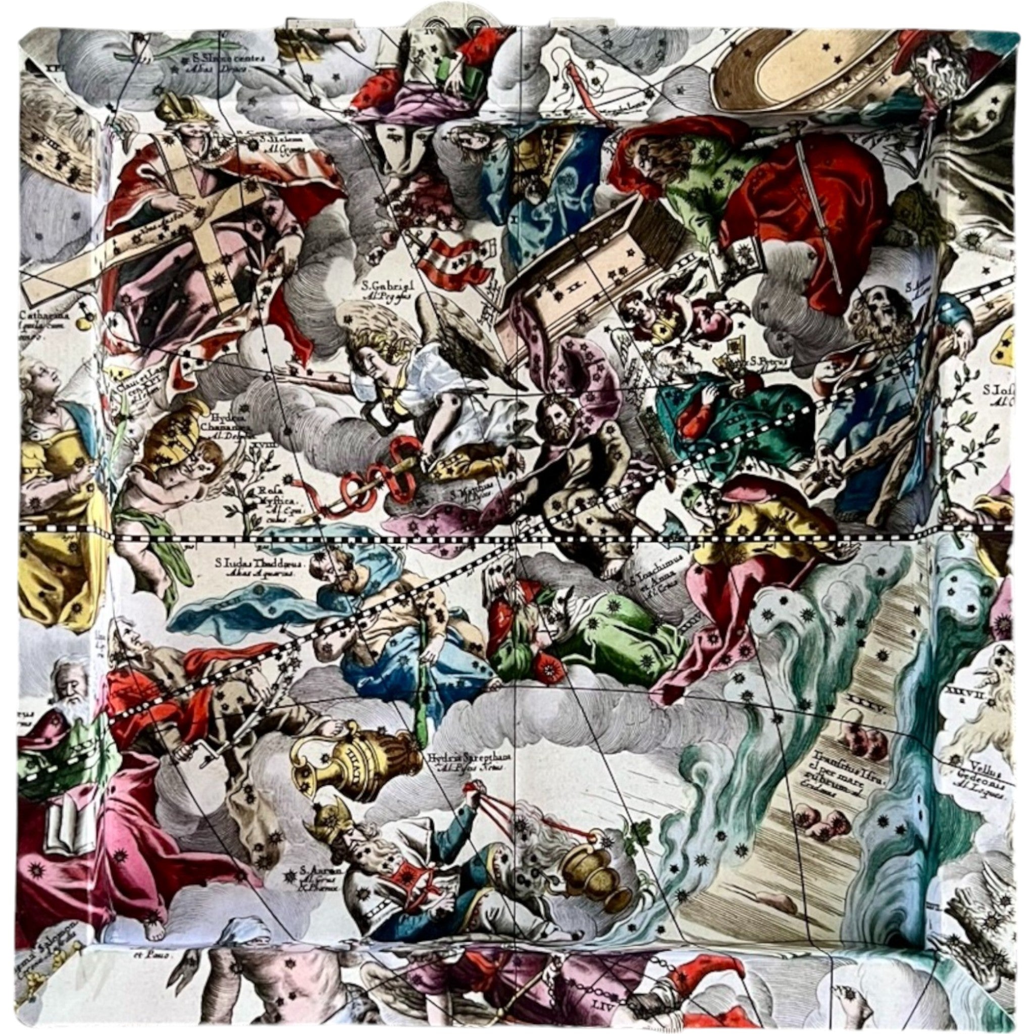Frame No. 7 - Cellarius's Harmonia Macrocosmica (10” for plates 6.25” to 8”)