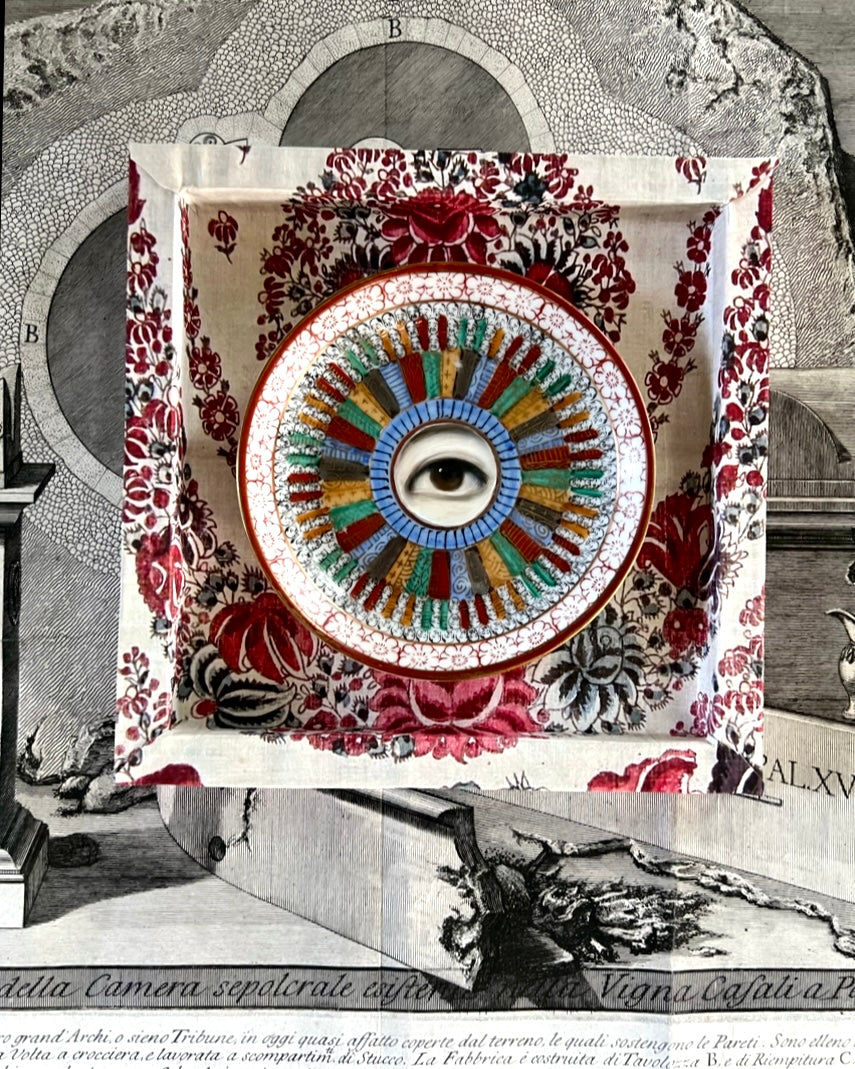 Frame No. 8 - Chintz Indien (8" for plates 4.25"-6")