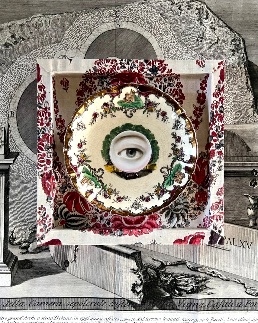 Frame No. 8 - Chintz Indien (8" for plates 4.25"-6")