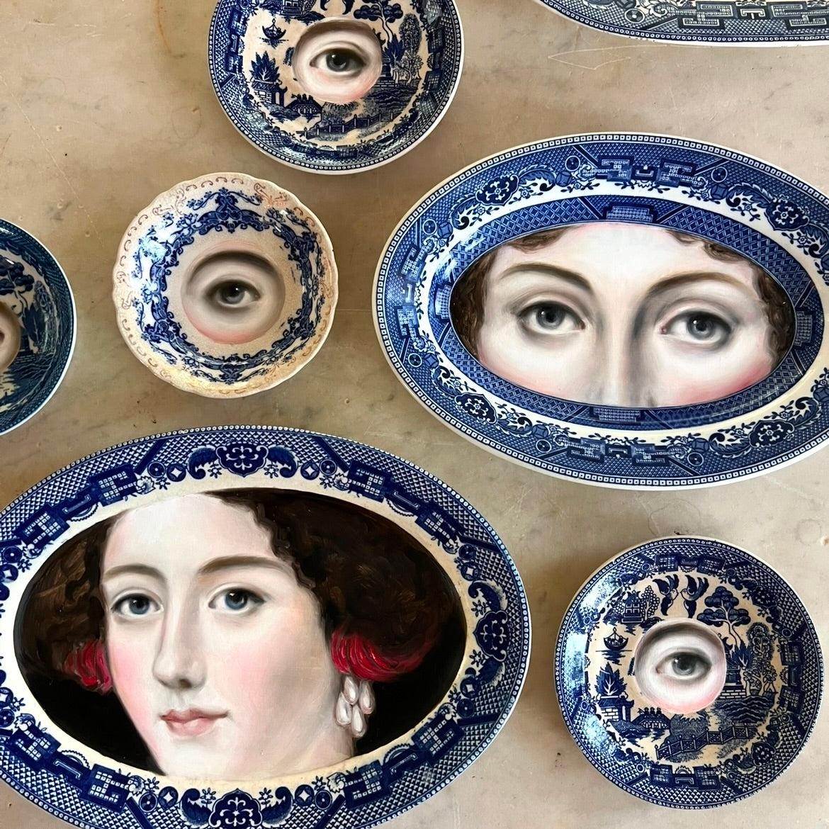 No. 2744 "Ann Was Always There When People Needed Her the Most" Portrait Platter