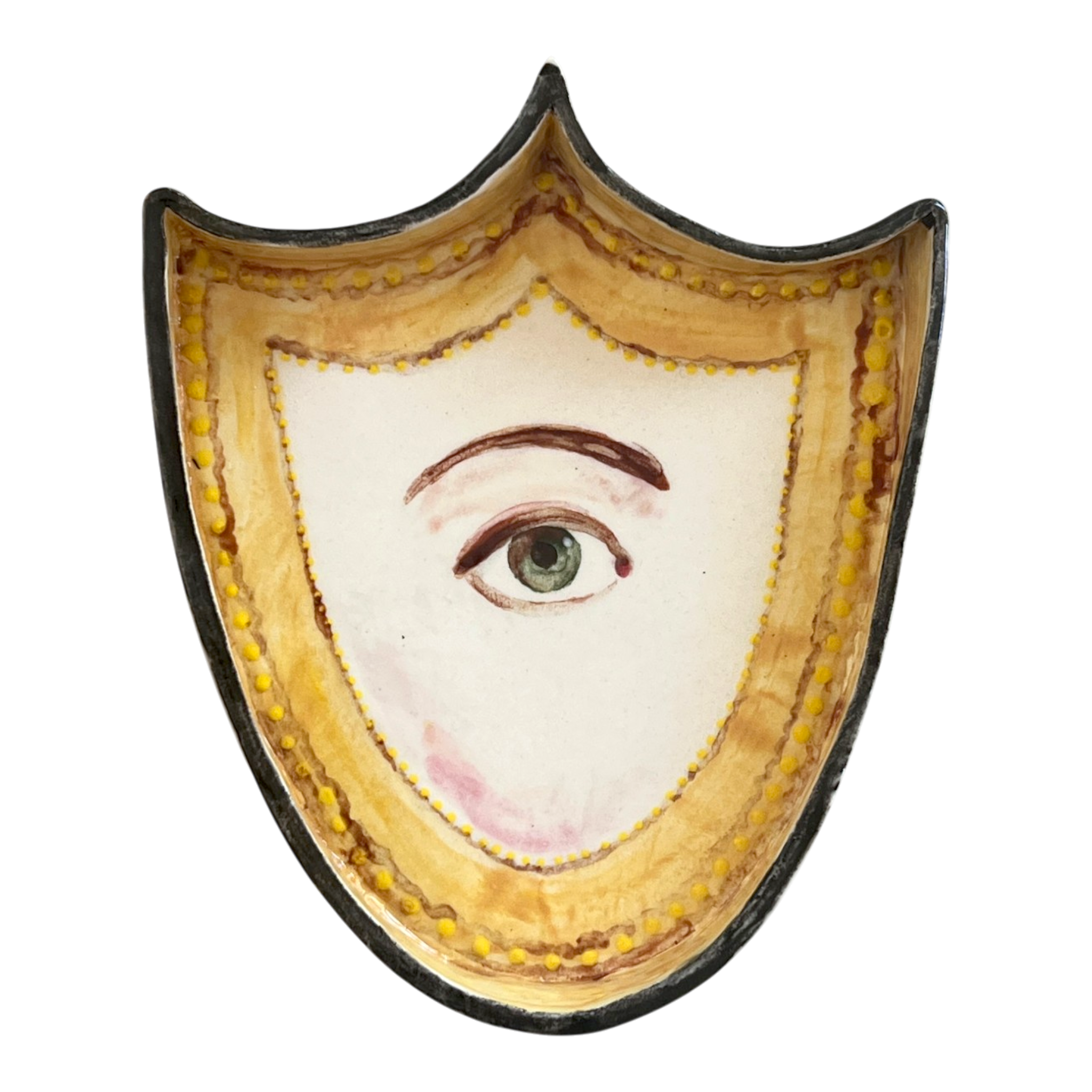 No. 209 Lover's Eye Vide-Poche - Gold Shield