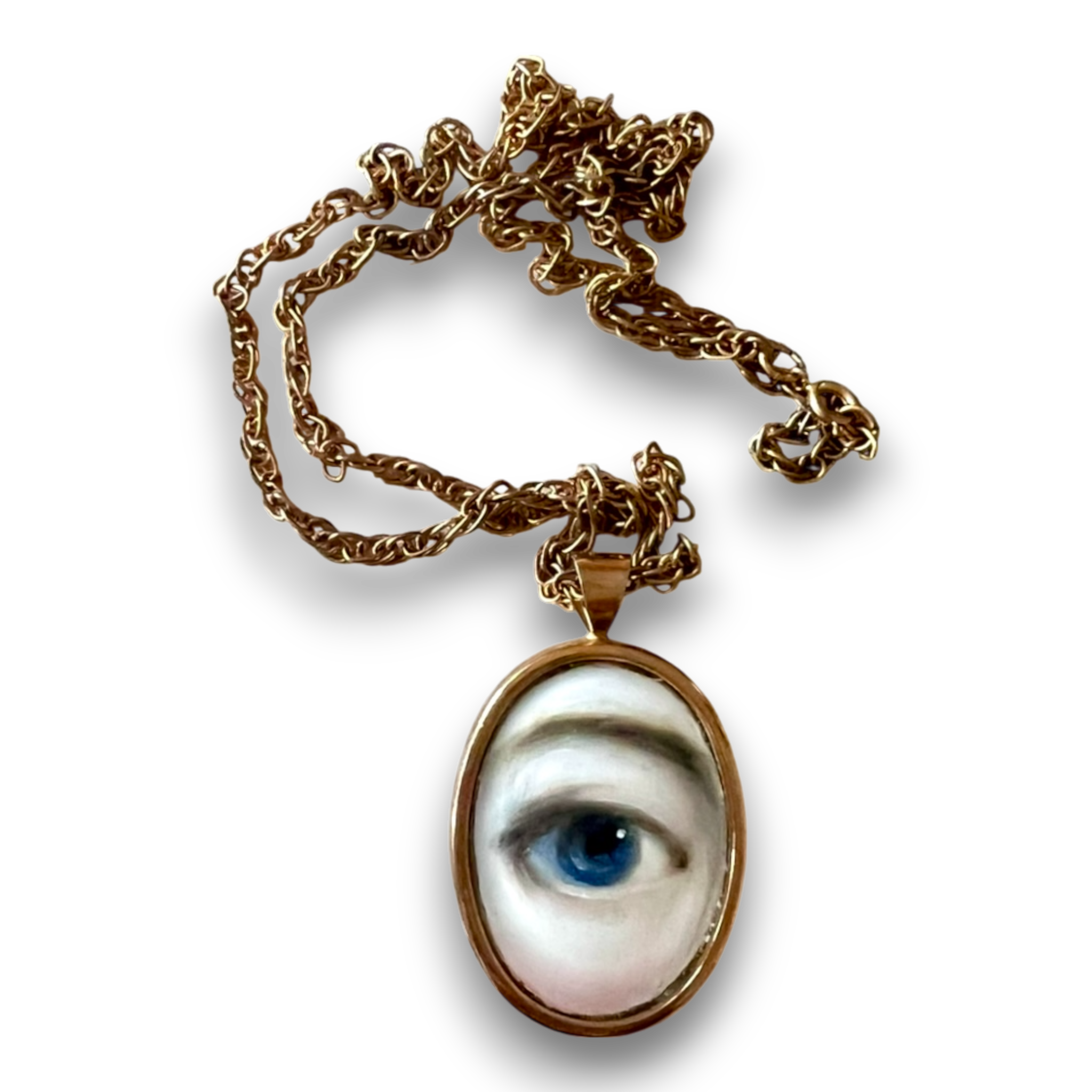 No. 2775 Lover's Eye Pendant Necklace