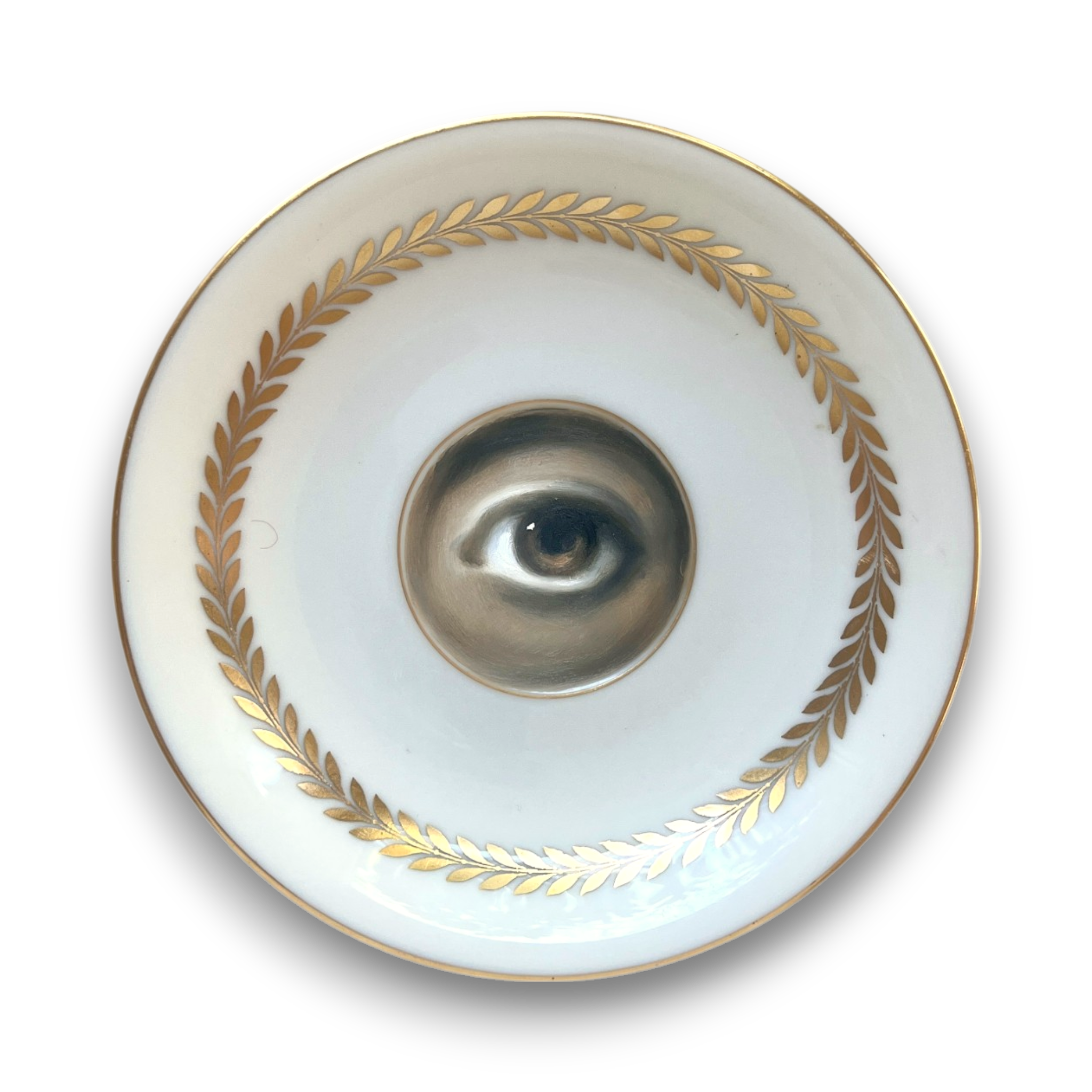 No. 3760 Lover’s Eye Painting on an "Imperial" Pattern Plate