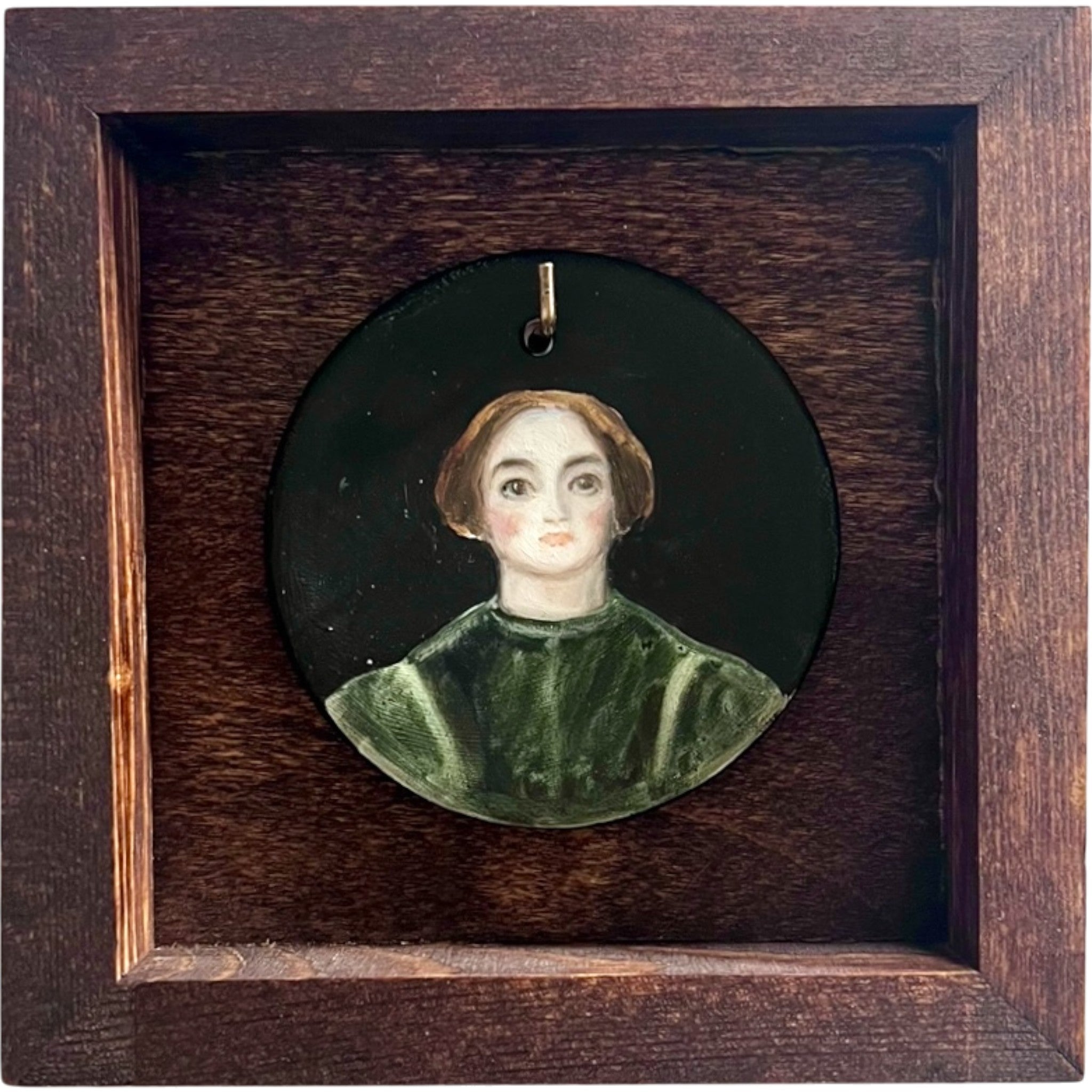 No. 2412 Made-to-Order Jane Eyre Medallion Oil Painting