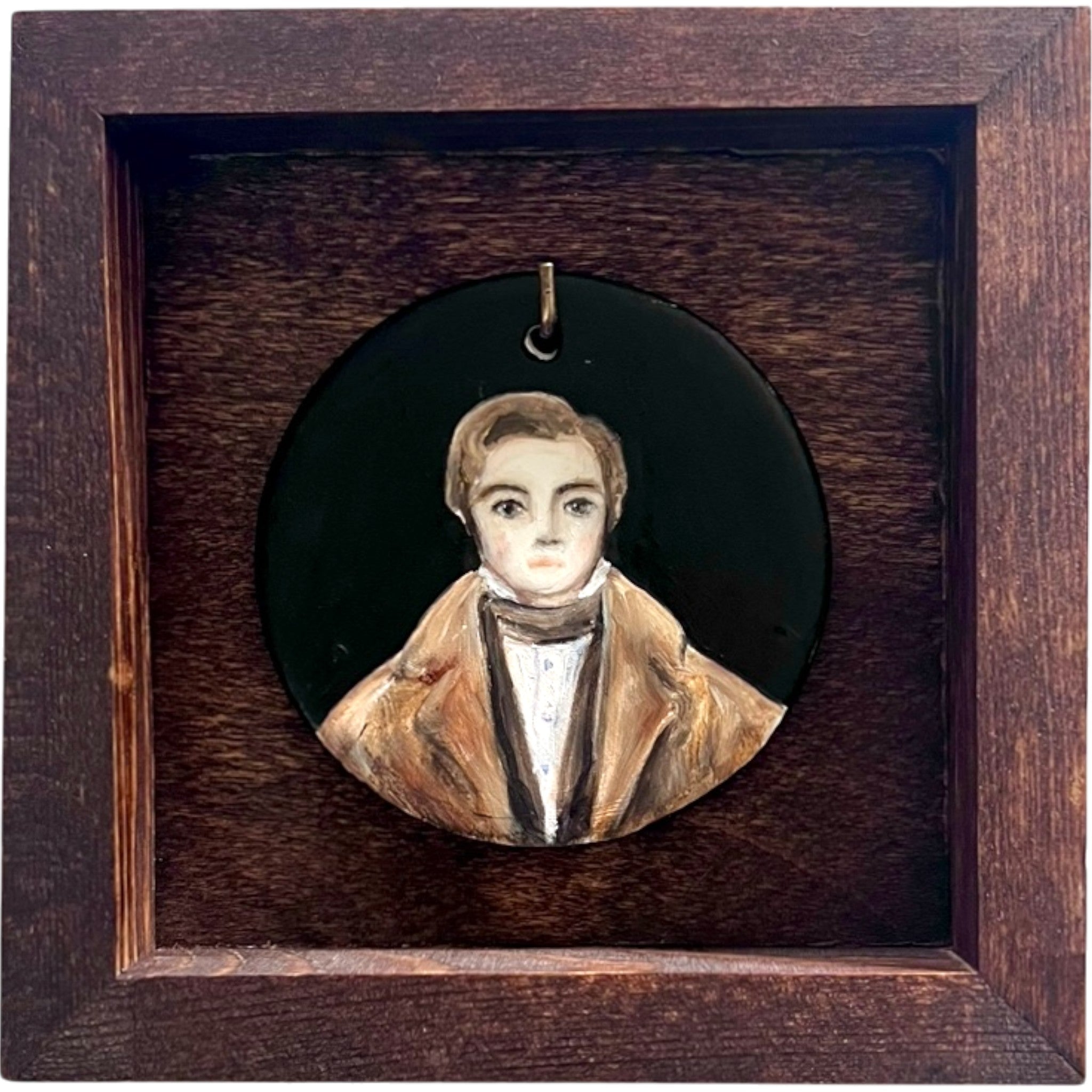 No. 2413 Made-to-Order Mr. Rochester Medallion Oil Painting