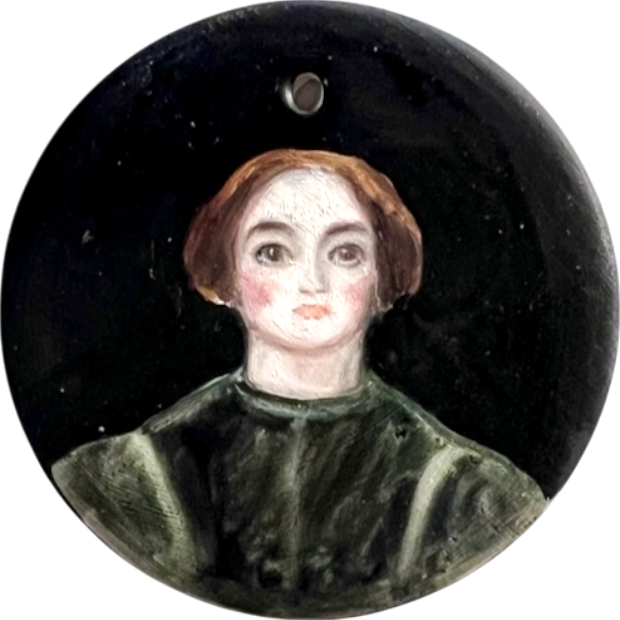 No. 2412 Made-to-Order Jane Eyre Medallion Oil Painting